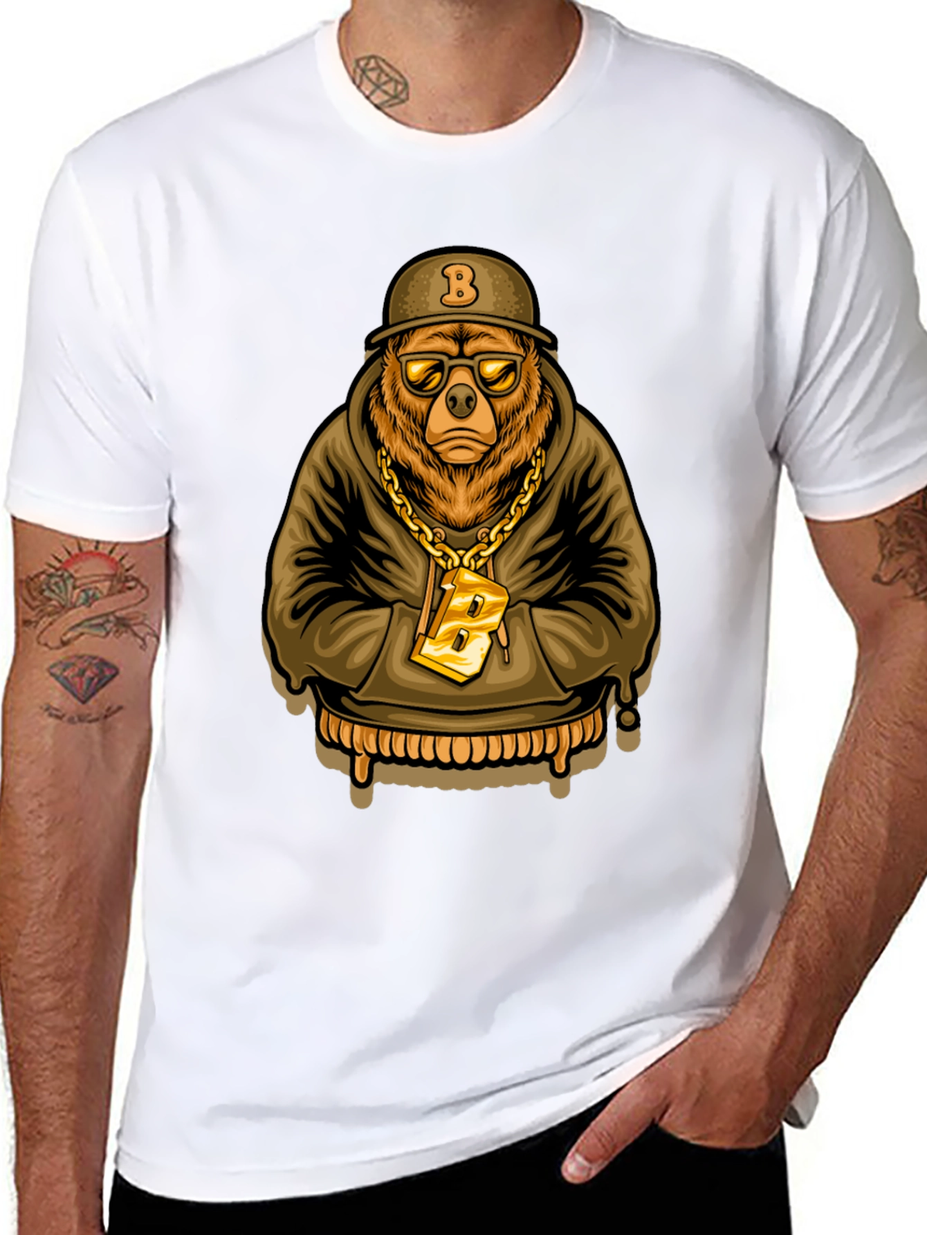 Cool Bear Graphic T-Shirt