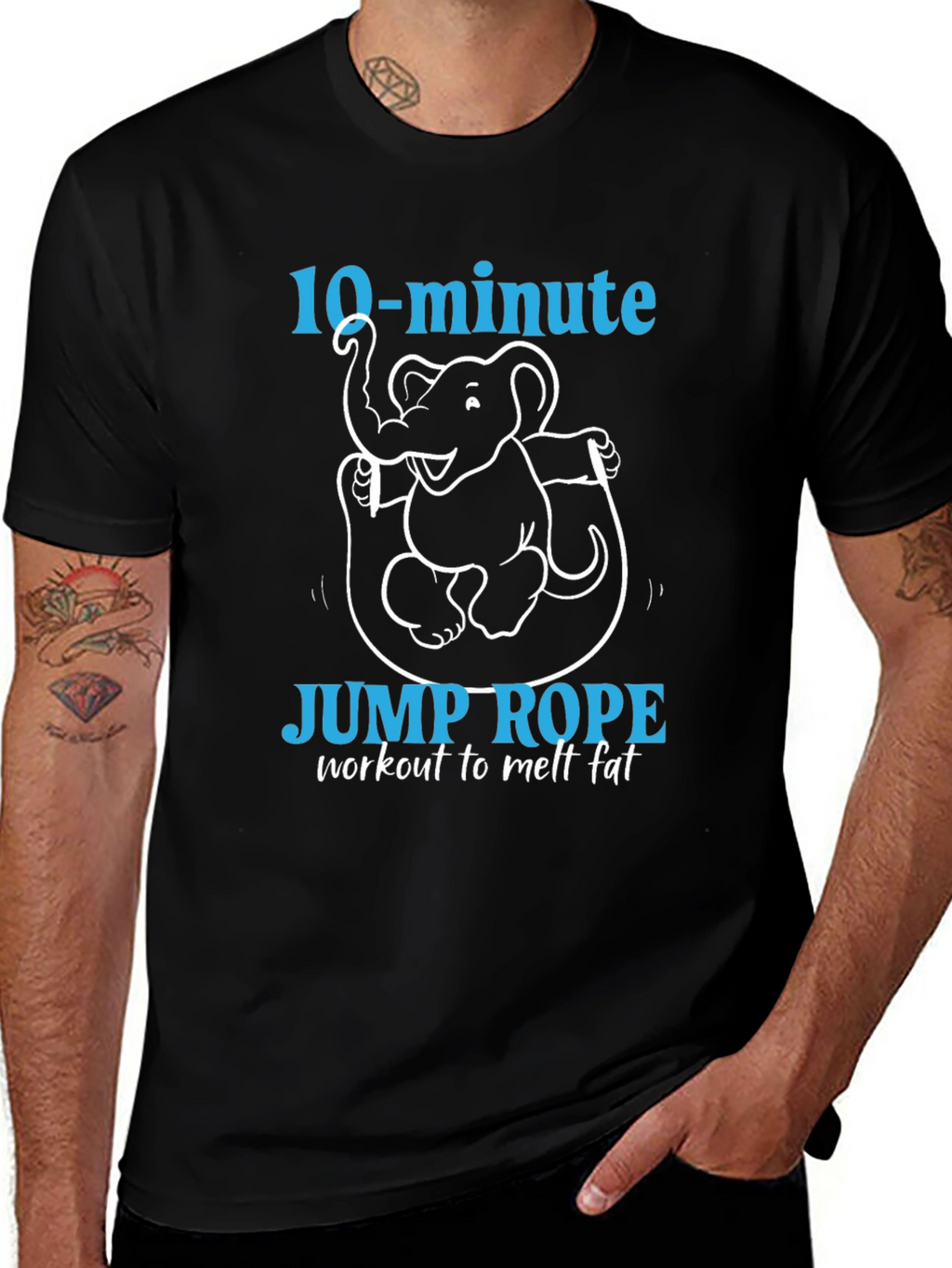 10-Minute Jump Rope Workout T-Shirt