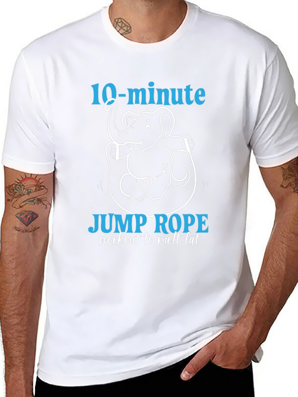 10-Minute Jump Rope Workout T-Shirt