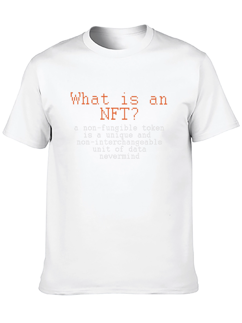 What is an NFT? - Black T-Shirt