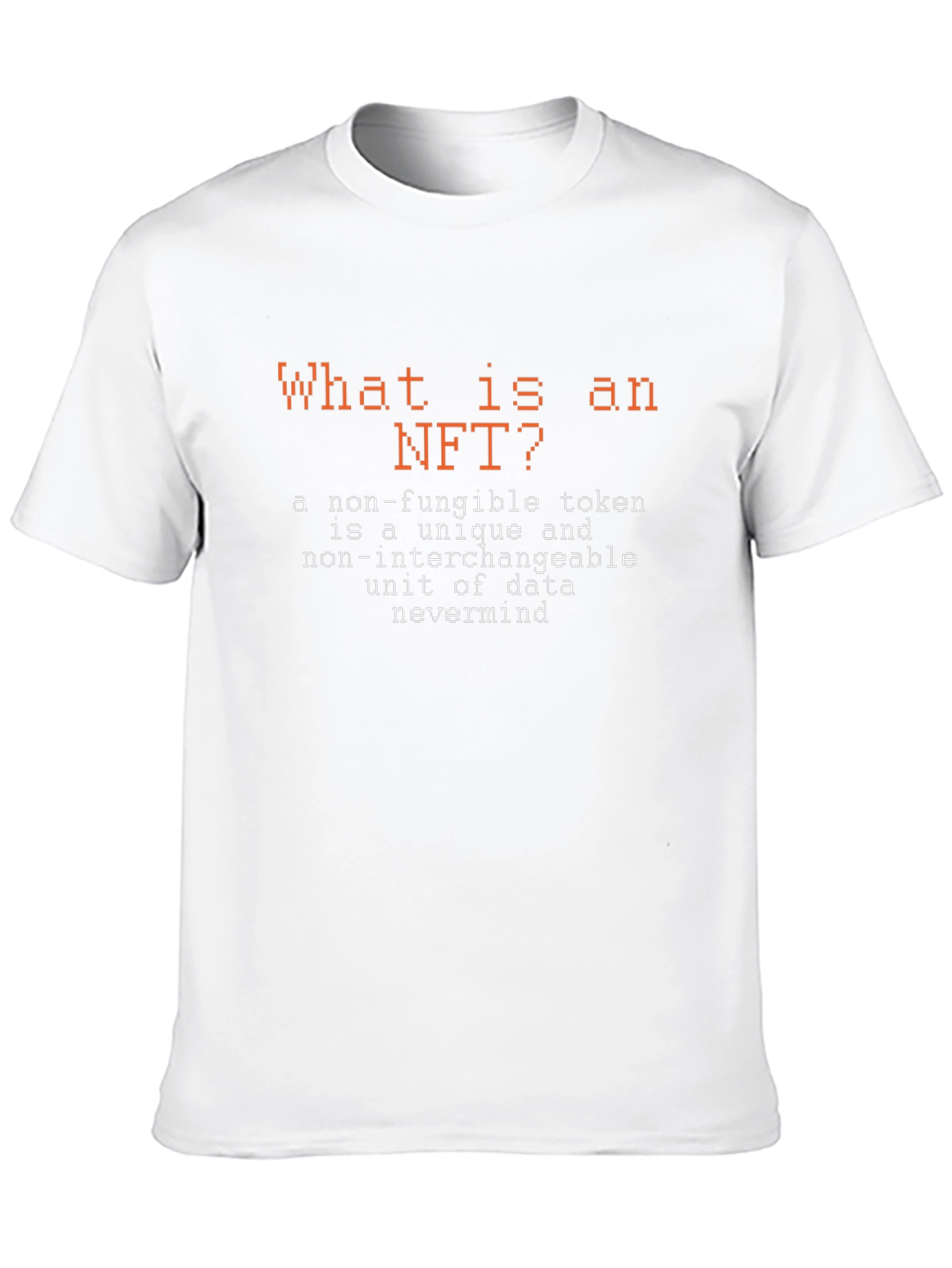 What is an NFT? - Black T-Shirt