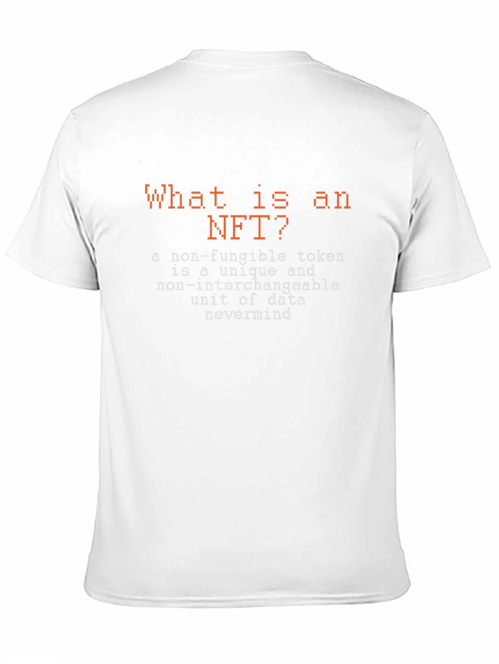 What is an NFT? - Black T-Shirt