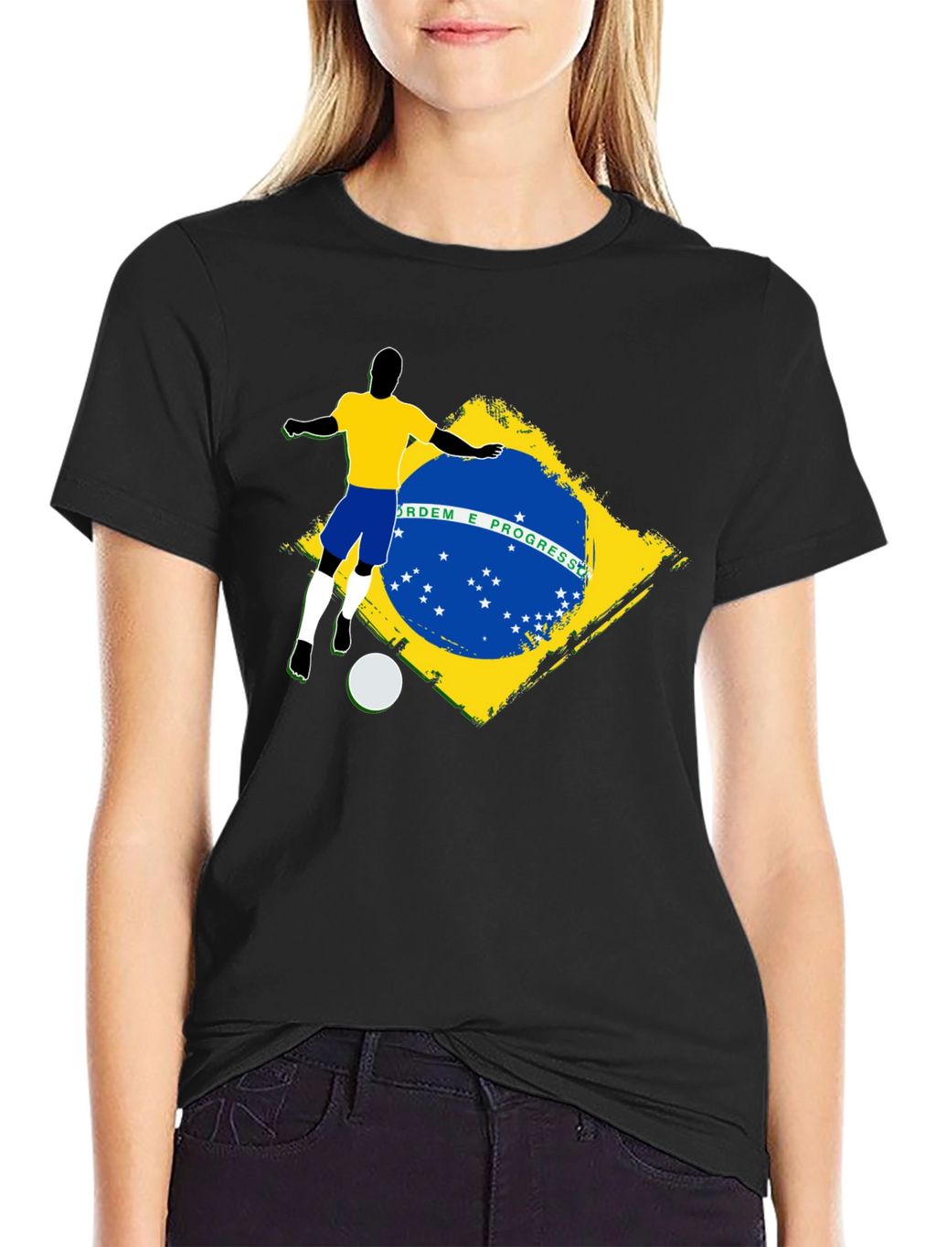 Brazil Soccer T-Shirt - Graphic Tee