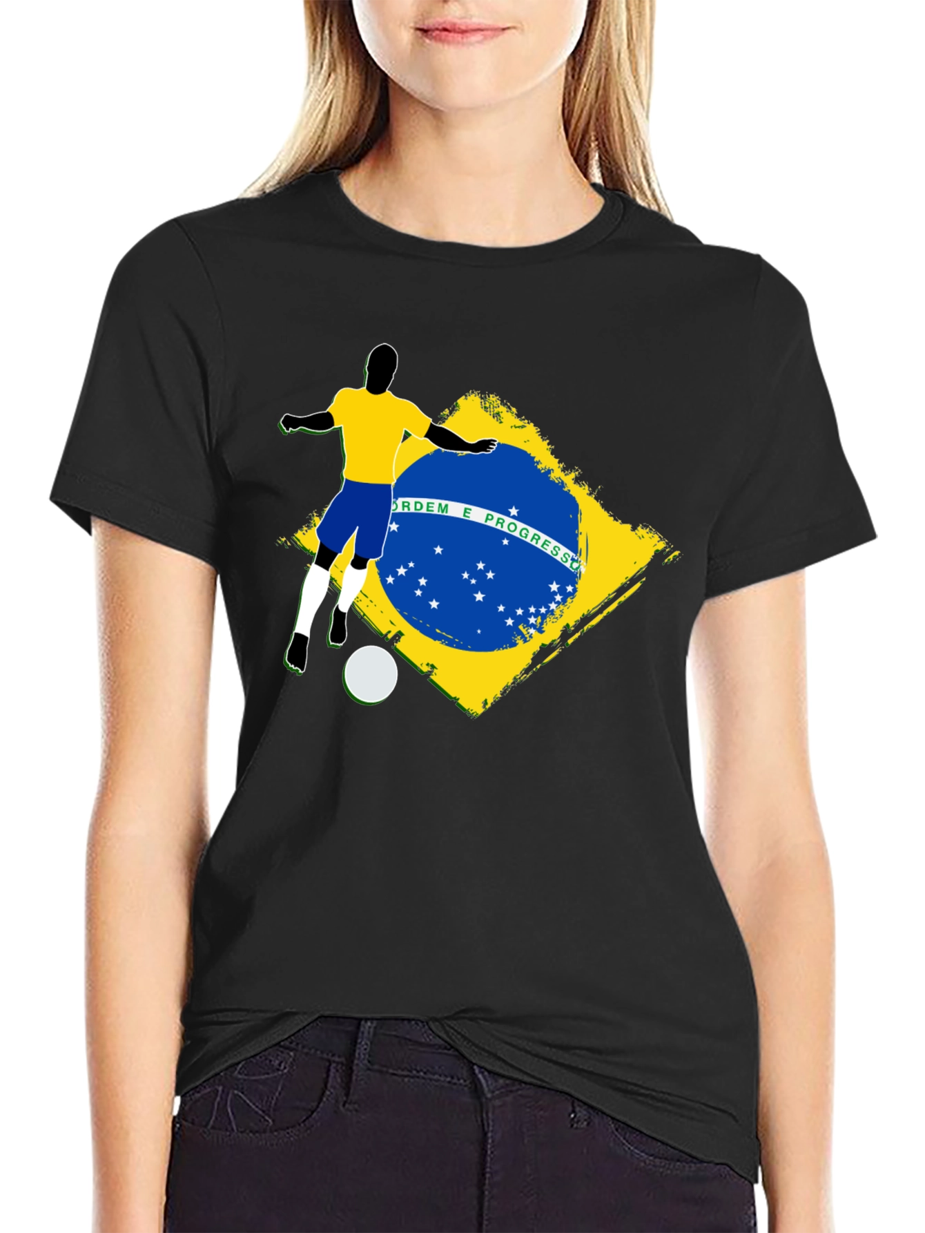 Brazil Soccer T-Shirt - Graphic Tee