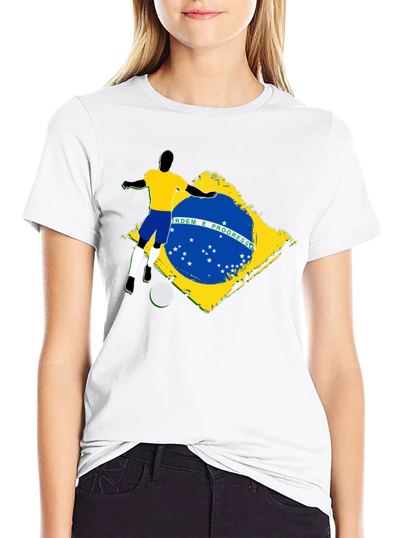 Brazil Soccer T-Shirt - Graphic Tee