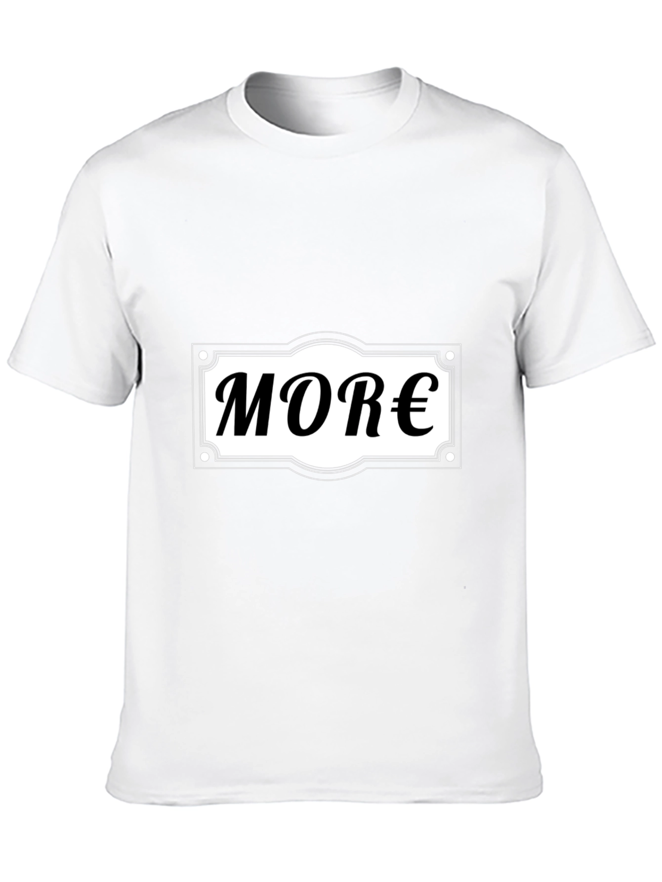 More Money T-Shirt - Black Graphic Tee