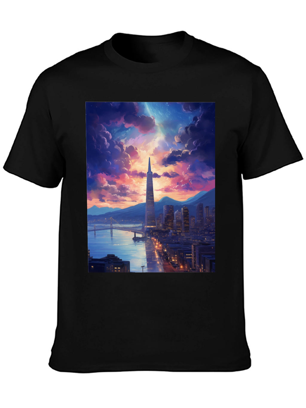 San Francisco Skyline Graphic T-Shirt