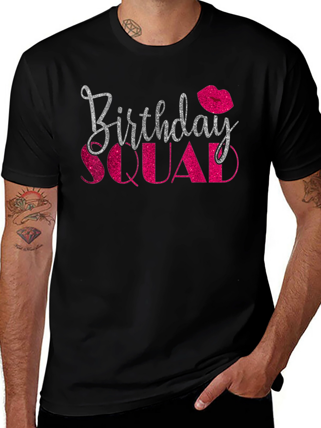 Birthday Squad Graphic Tee