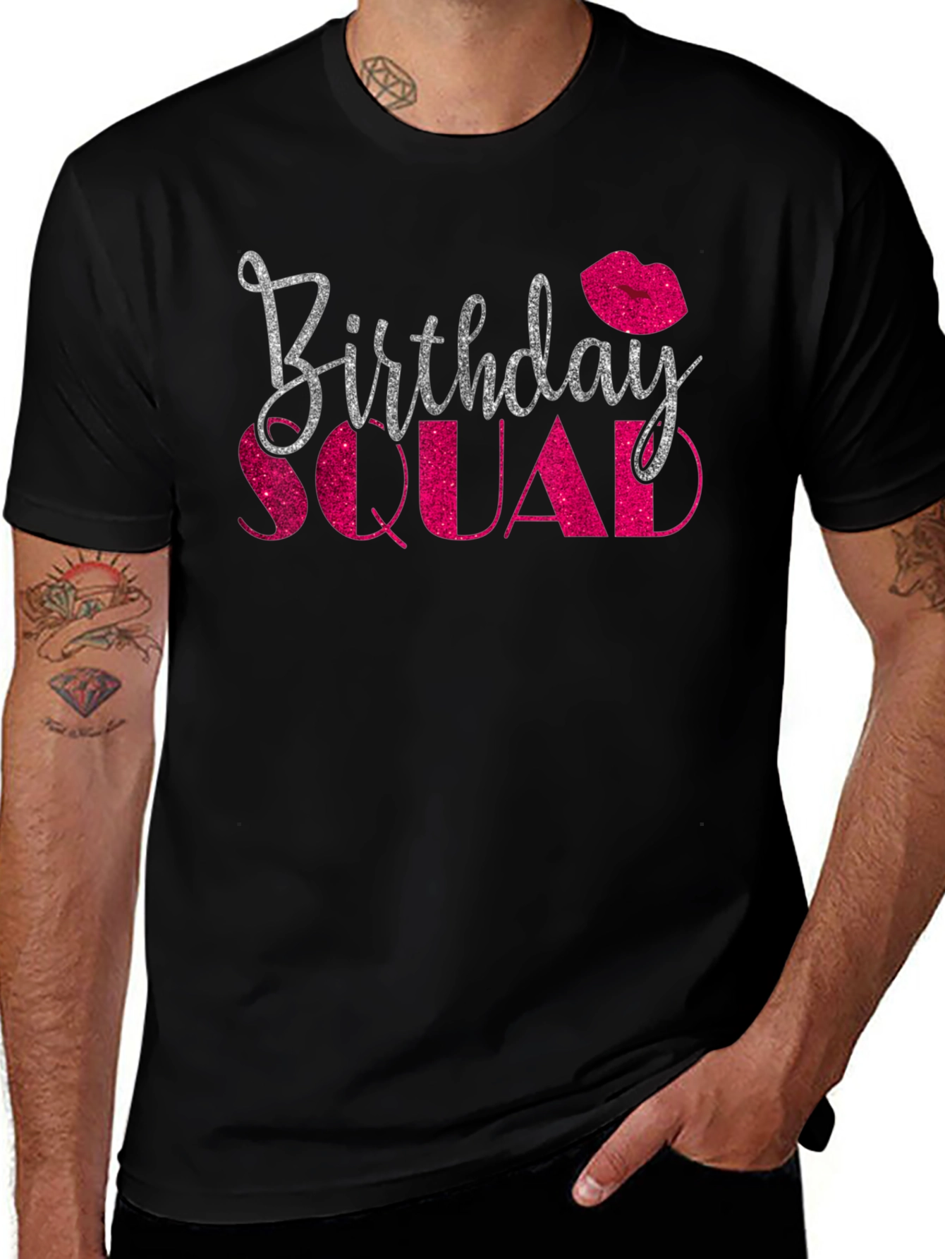 Birthday Squad Graphic Tee