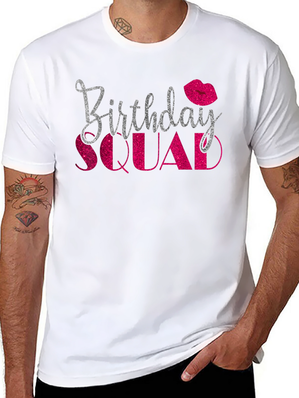 Birthday Squad Graphic Tee