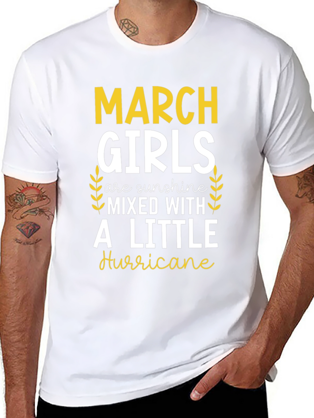 March Girls Sunshine & Hurricane Tee