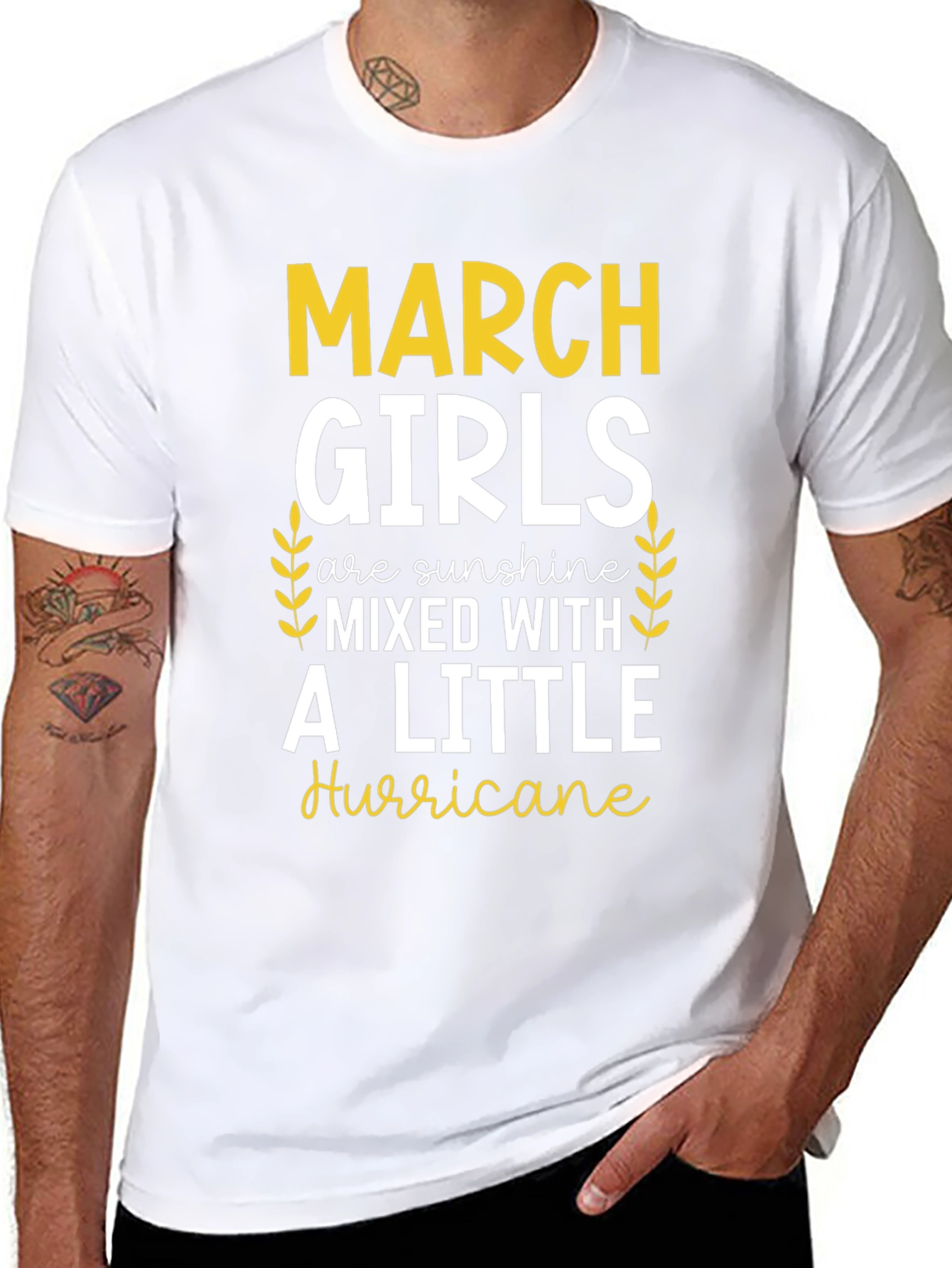 March Girls Sunshine & Hurricane Tee