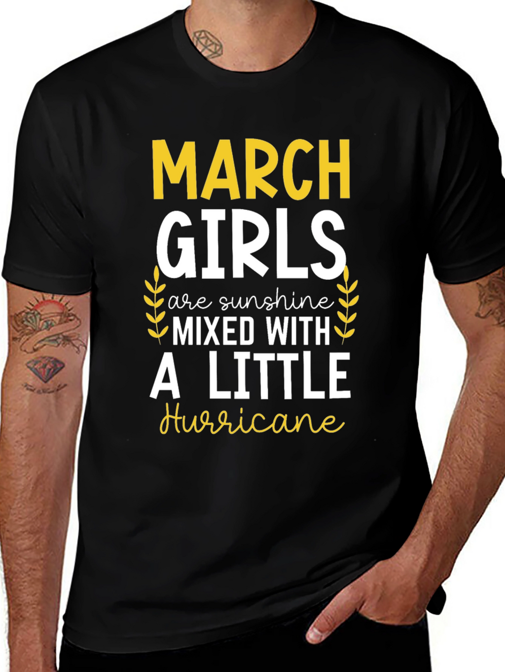 March Girls Sunshine & Hurricane Tee