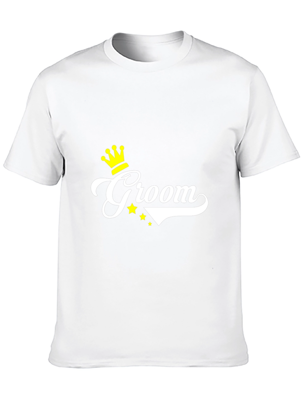 Groom Wedding T-Shirt - Black