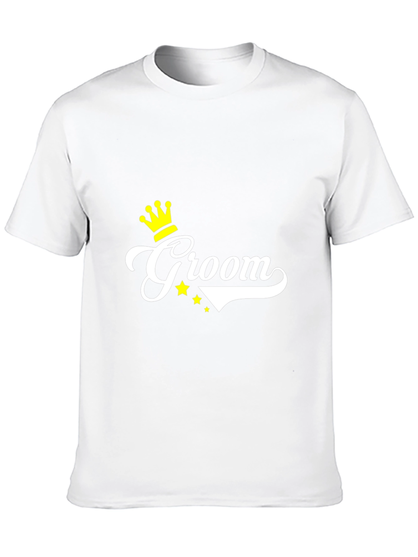 Groom Wedding T-Shirt - Black
