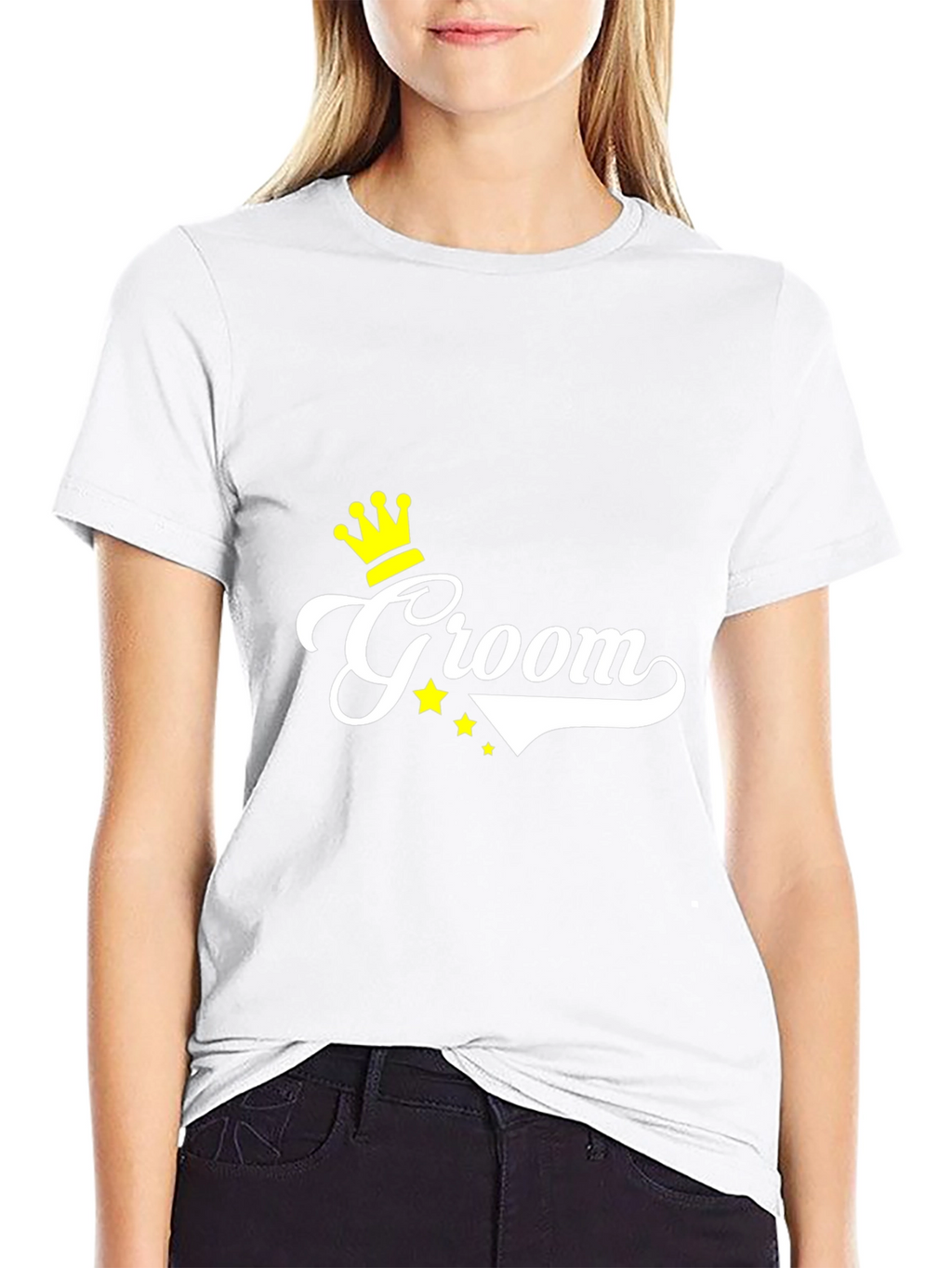 Groom Wedding T-Shirt - Black