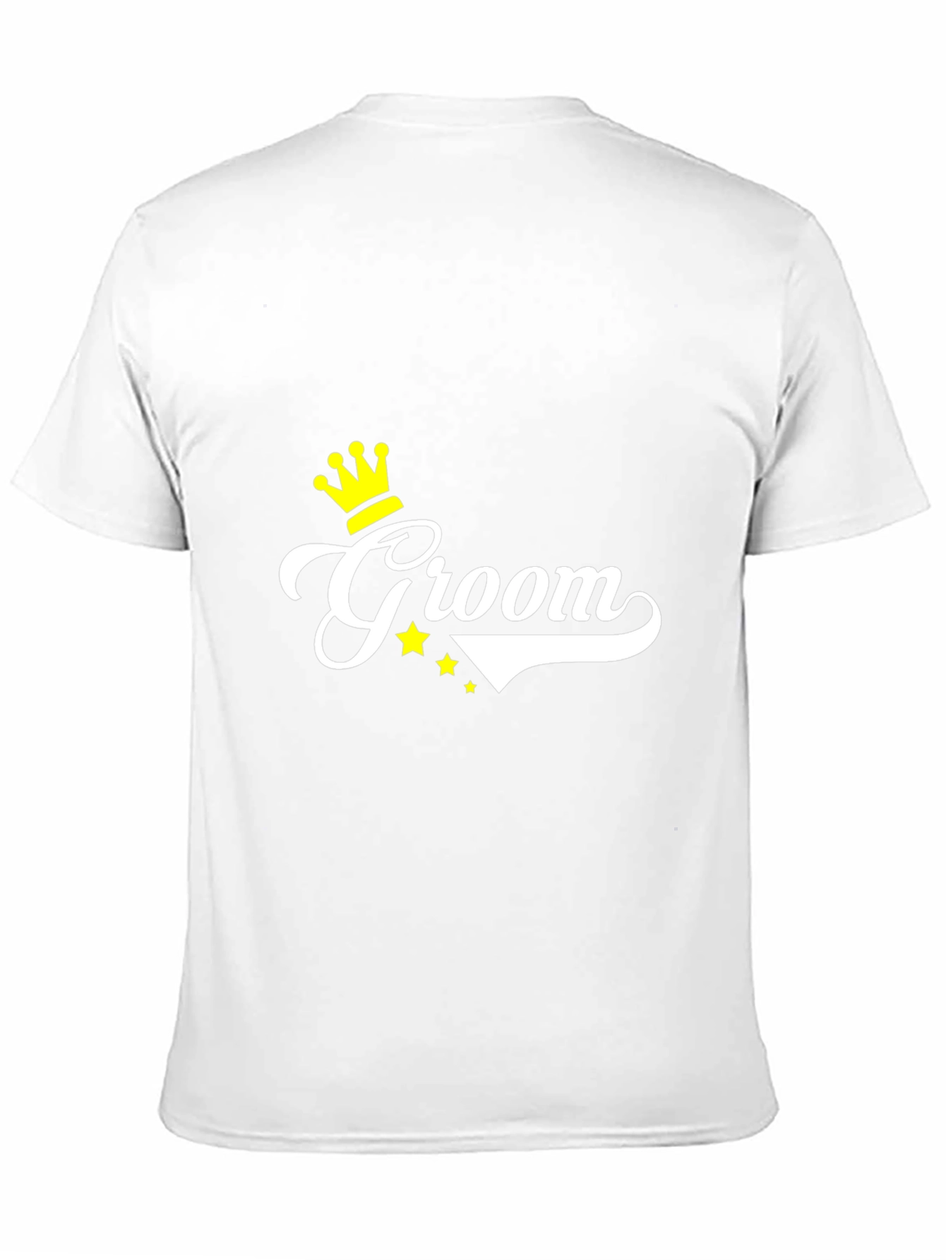 Groom Wedding T-Shirt - Black