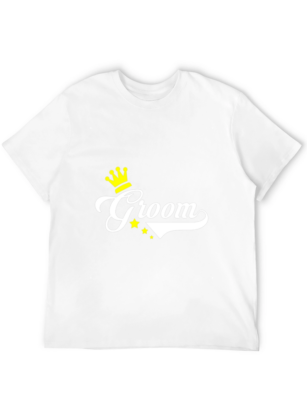 Groom Wedding T-Shirt - Black