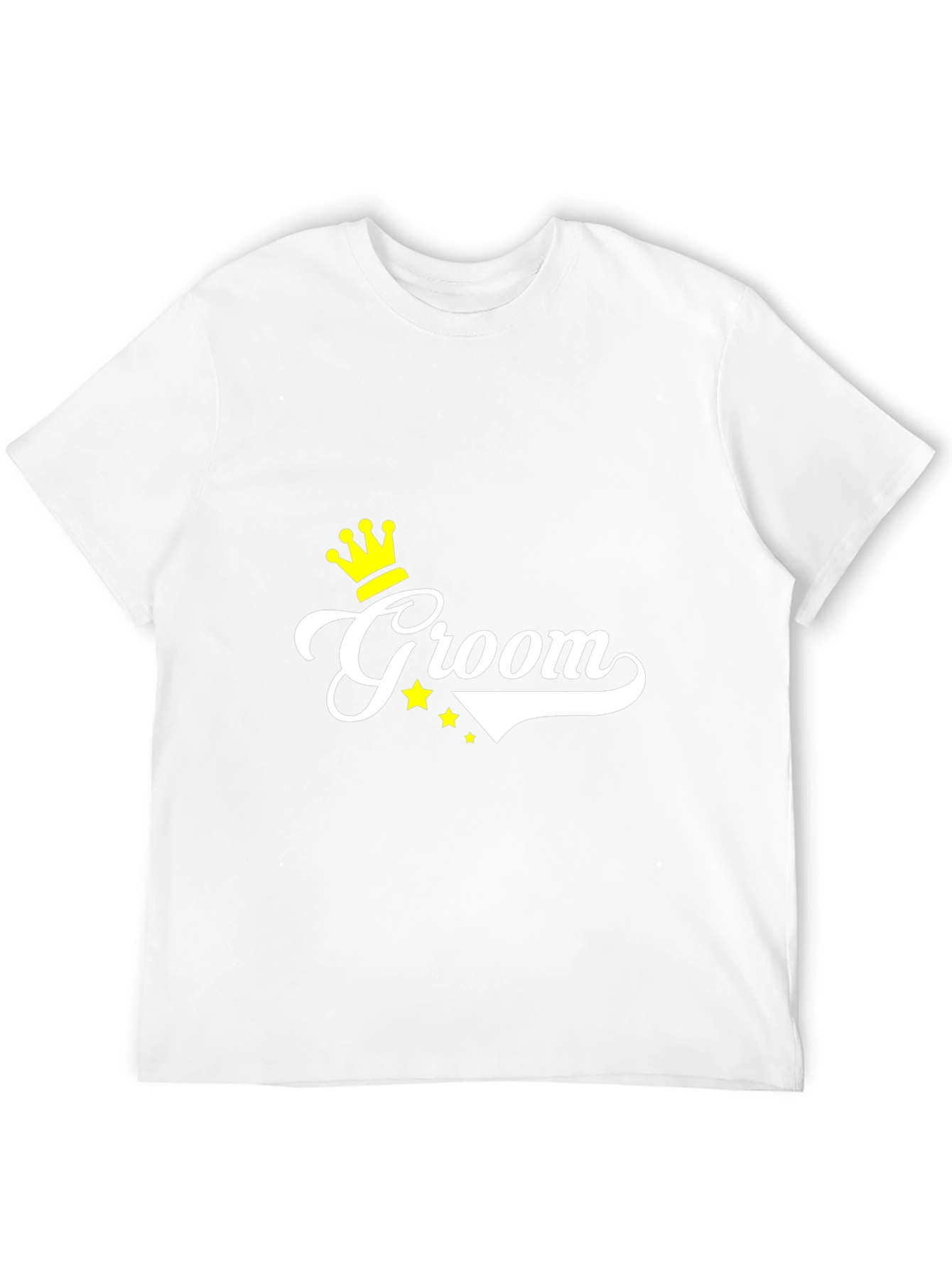 Groom Wedding T-Shirt - Black