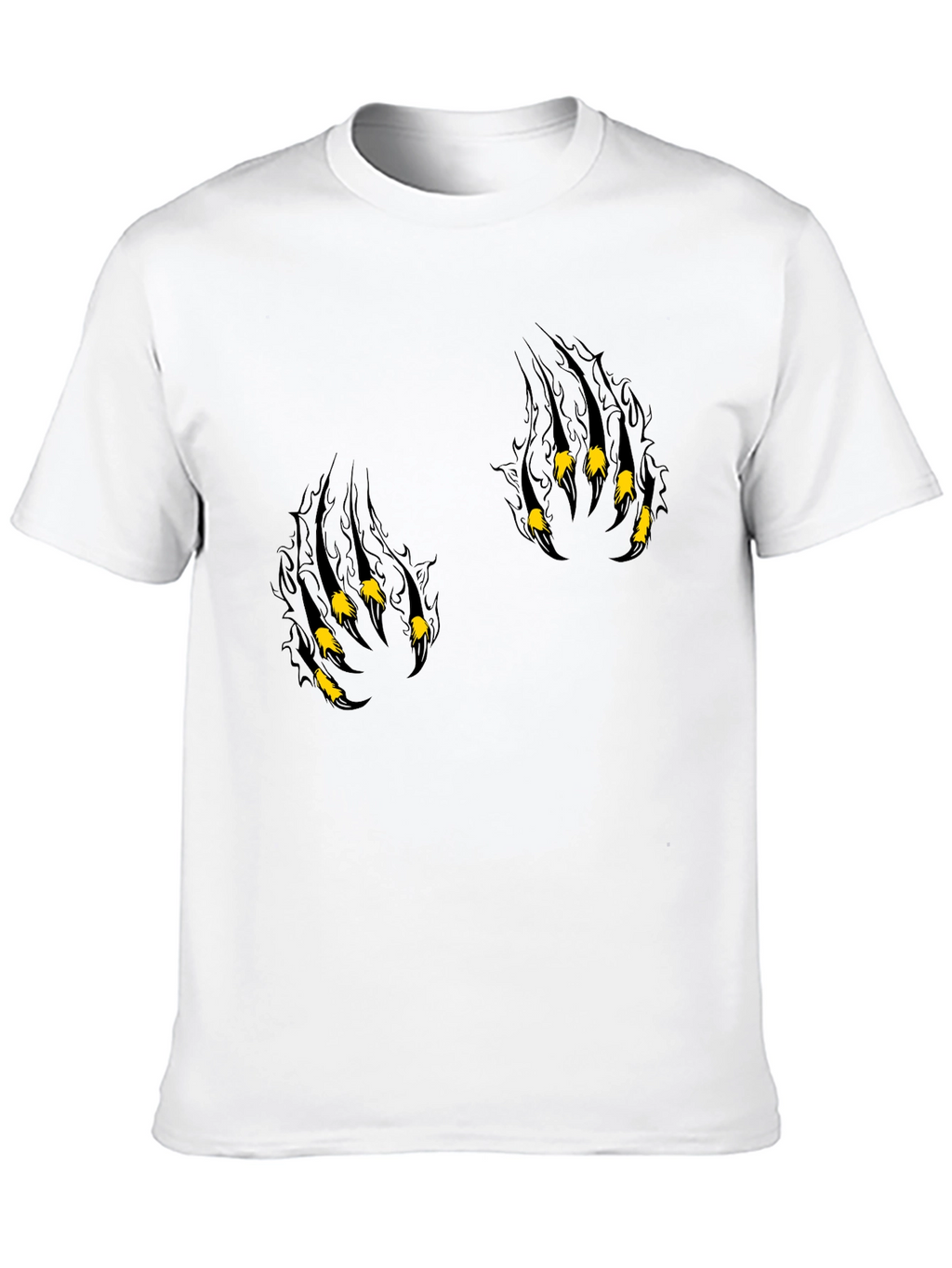 Mens Black Claw Graphic Tee