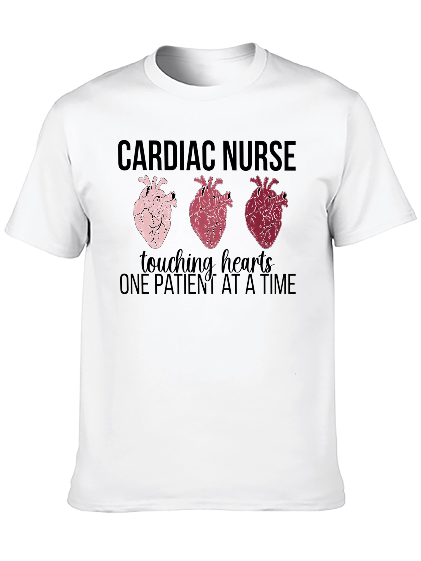 Cardiac Nurse Touching Hearts T-Shirt