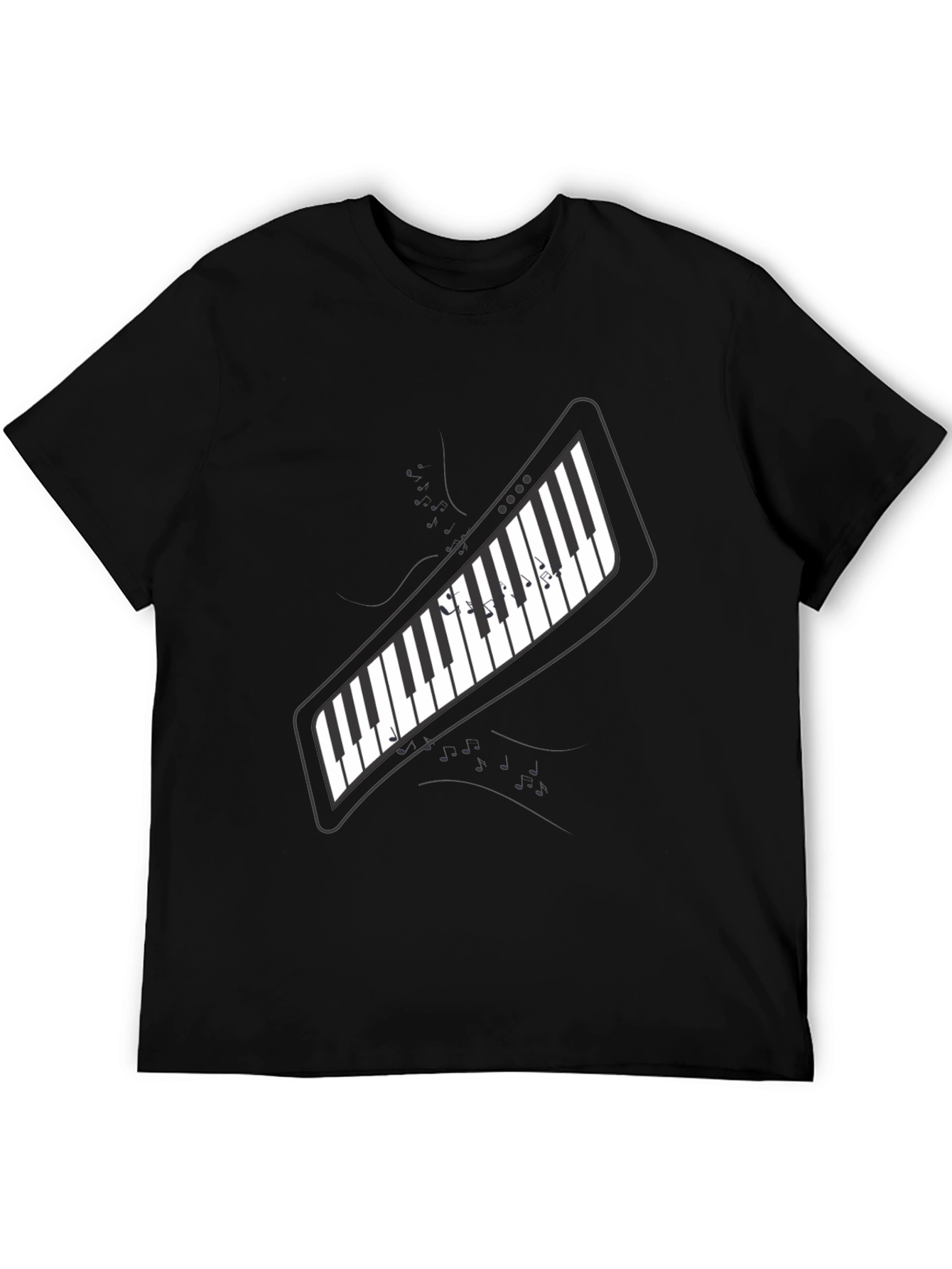Piano Keys T-Shirt - Music Lover Tee