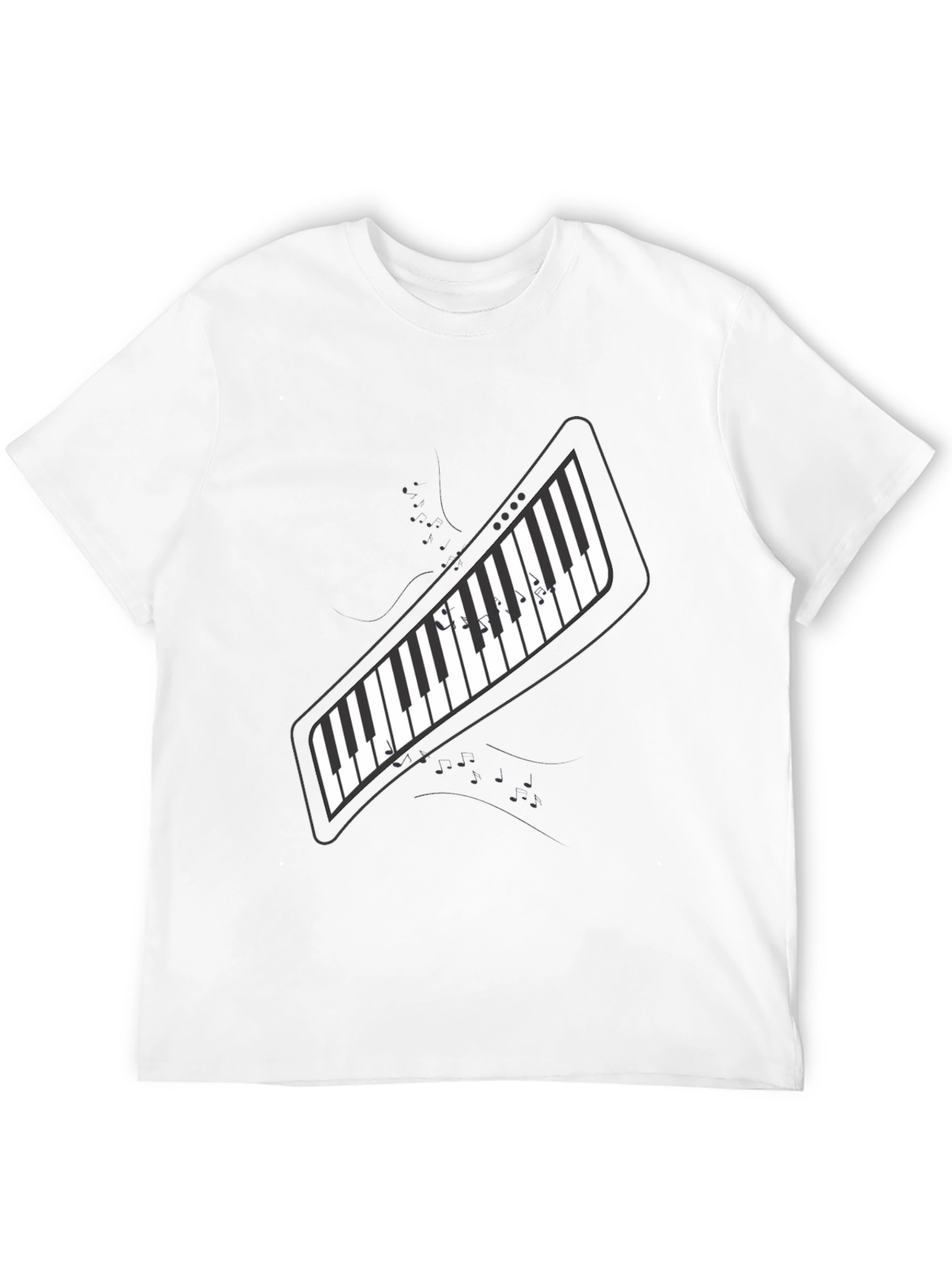 Piano Keys T-Shirt - Music Lover Tee