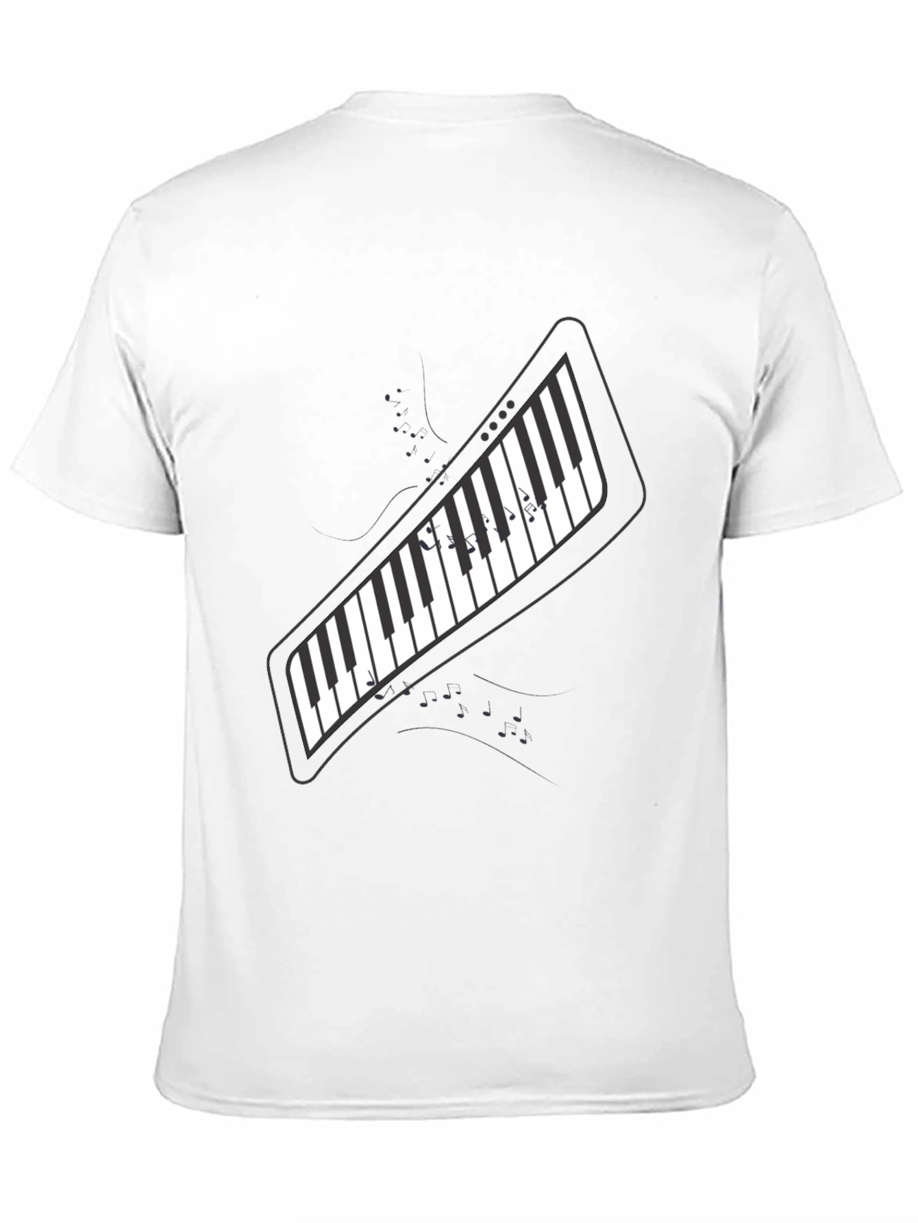 Piano Keys T-Shirt - Music Lover Tee