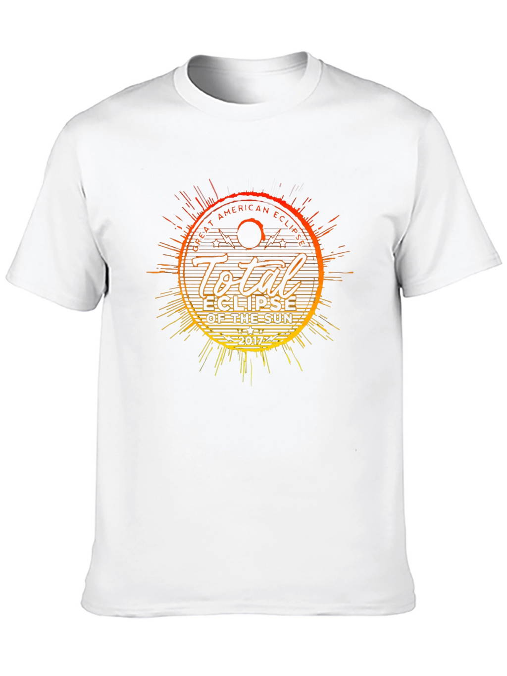 Total Eclipse 2017 Black T-Shirt
