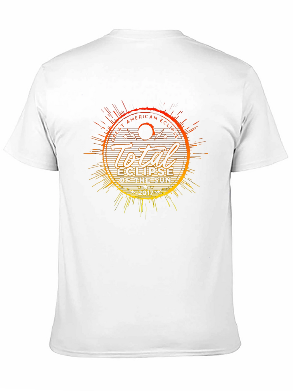 Total Eclipse 2017 Black T-Shirt