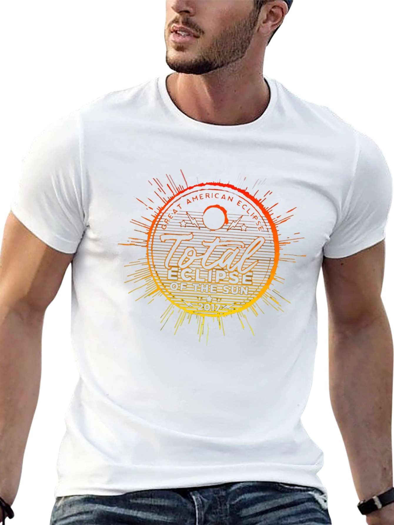 Total Eclipse 2017 Black T-Shirt