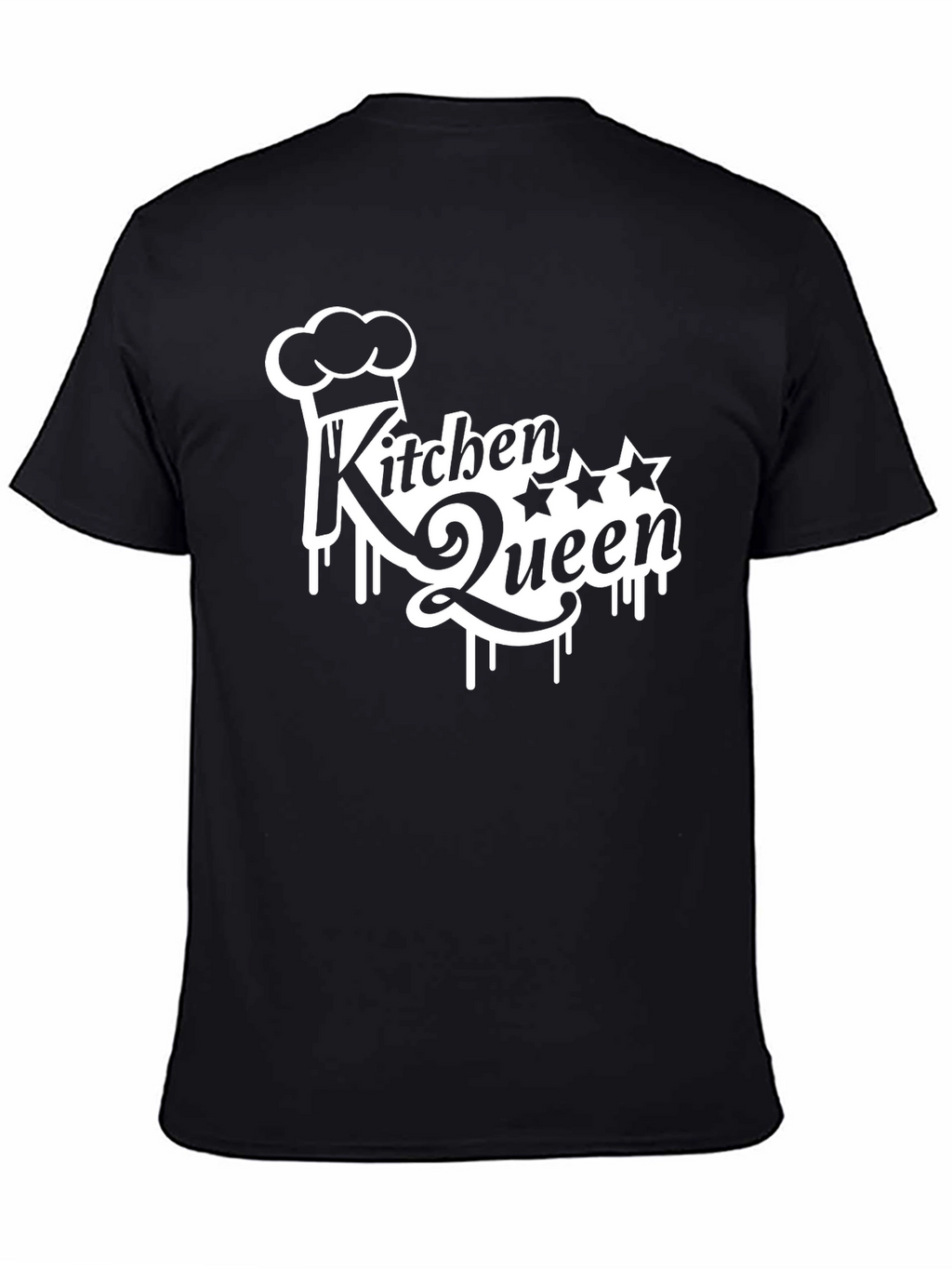 Kitchen Queen Graphic T-Shirt - Black