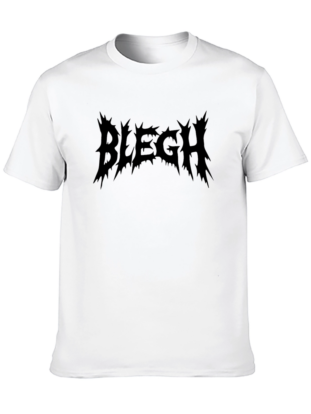 Bilegh Black T-Shirt - Edgy Graphic Tee