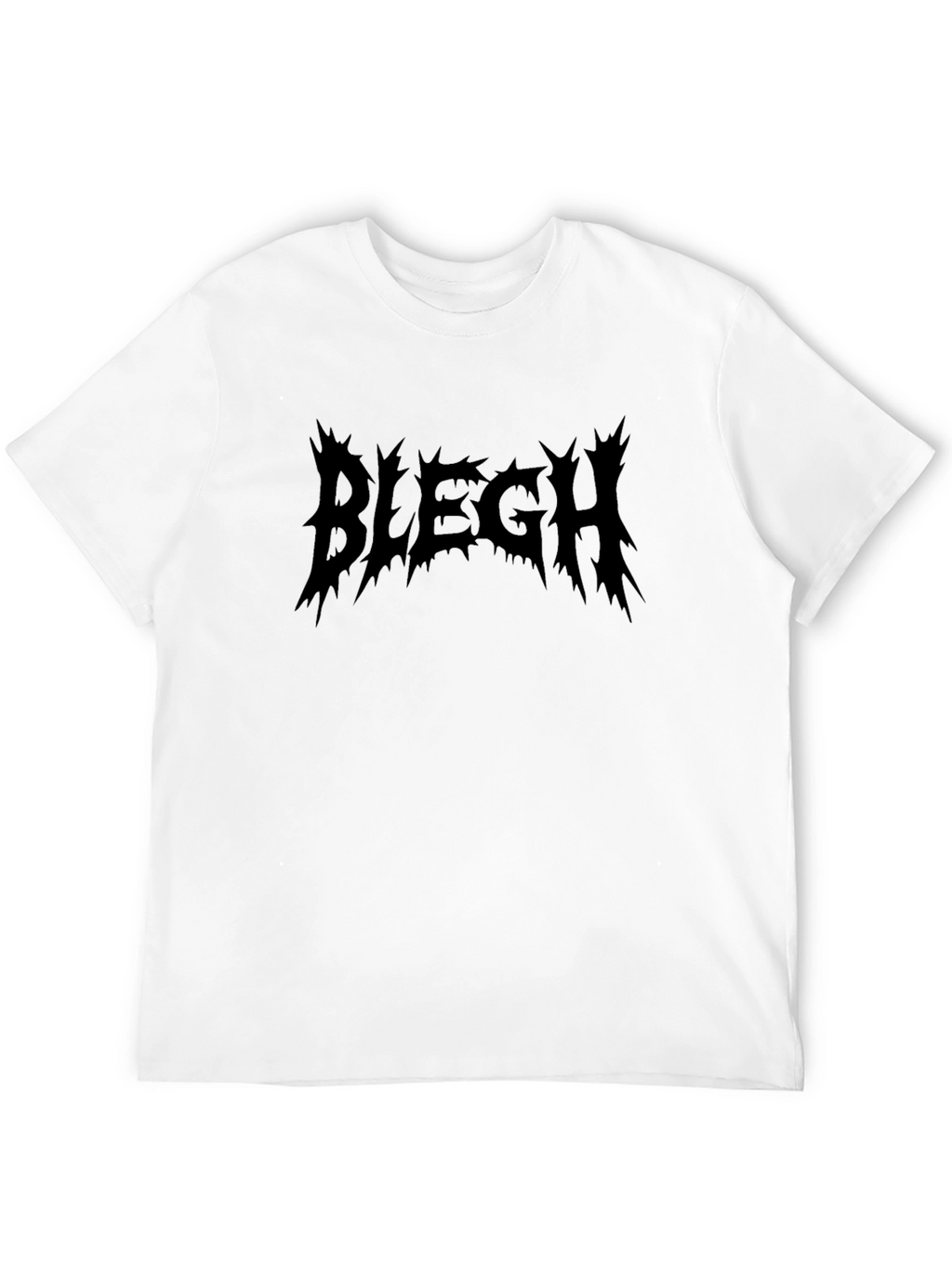 Bilegh Black T-Shirt - Edgy Graphic Tee