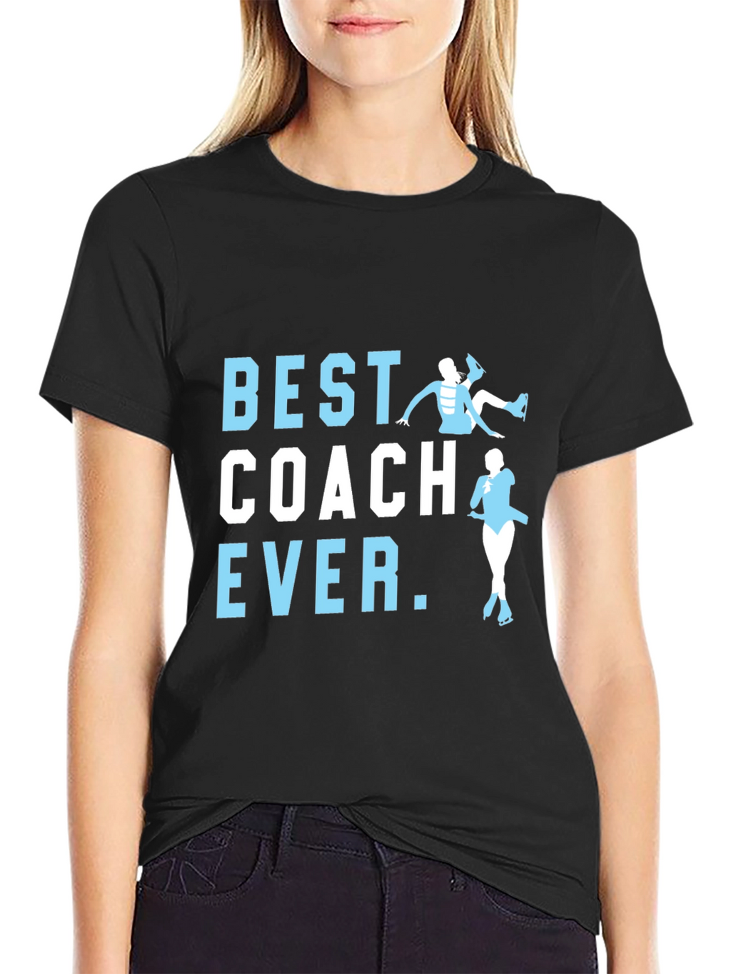 Best Coach Ever T-Shirt - Ice Skating Apparel