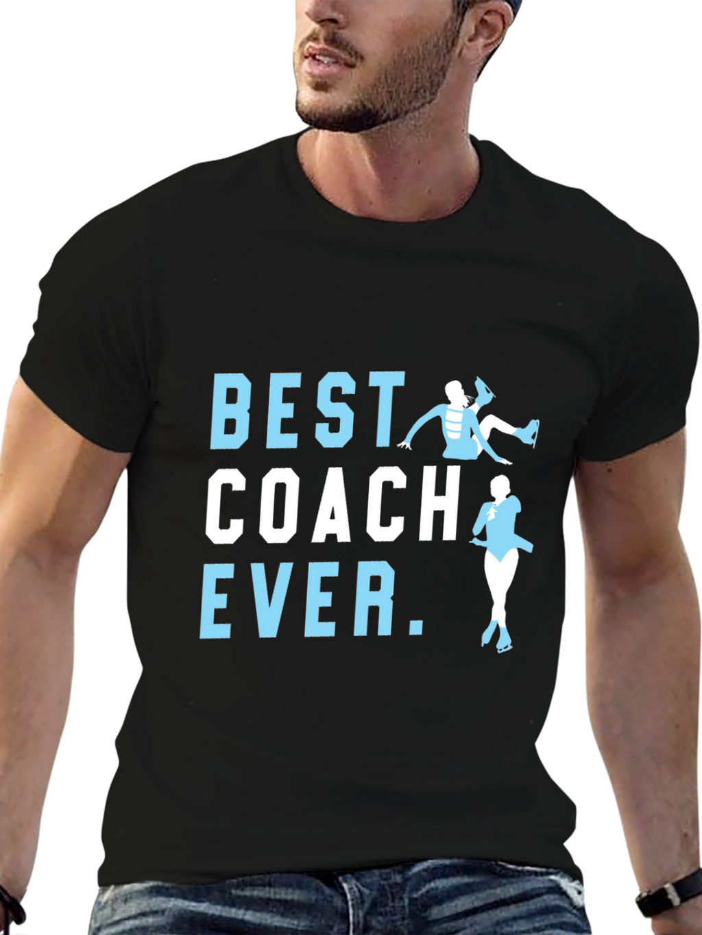 Best Coach Ever T-Shirt - Ice Skating Apparel