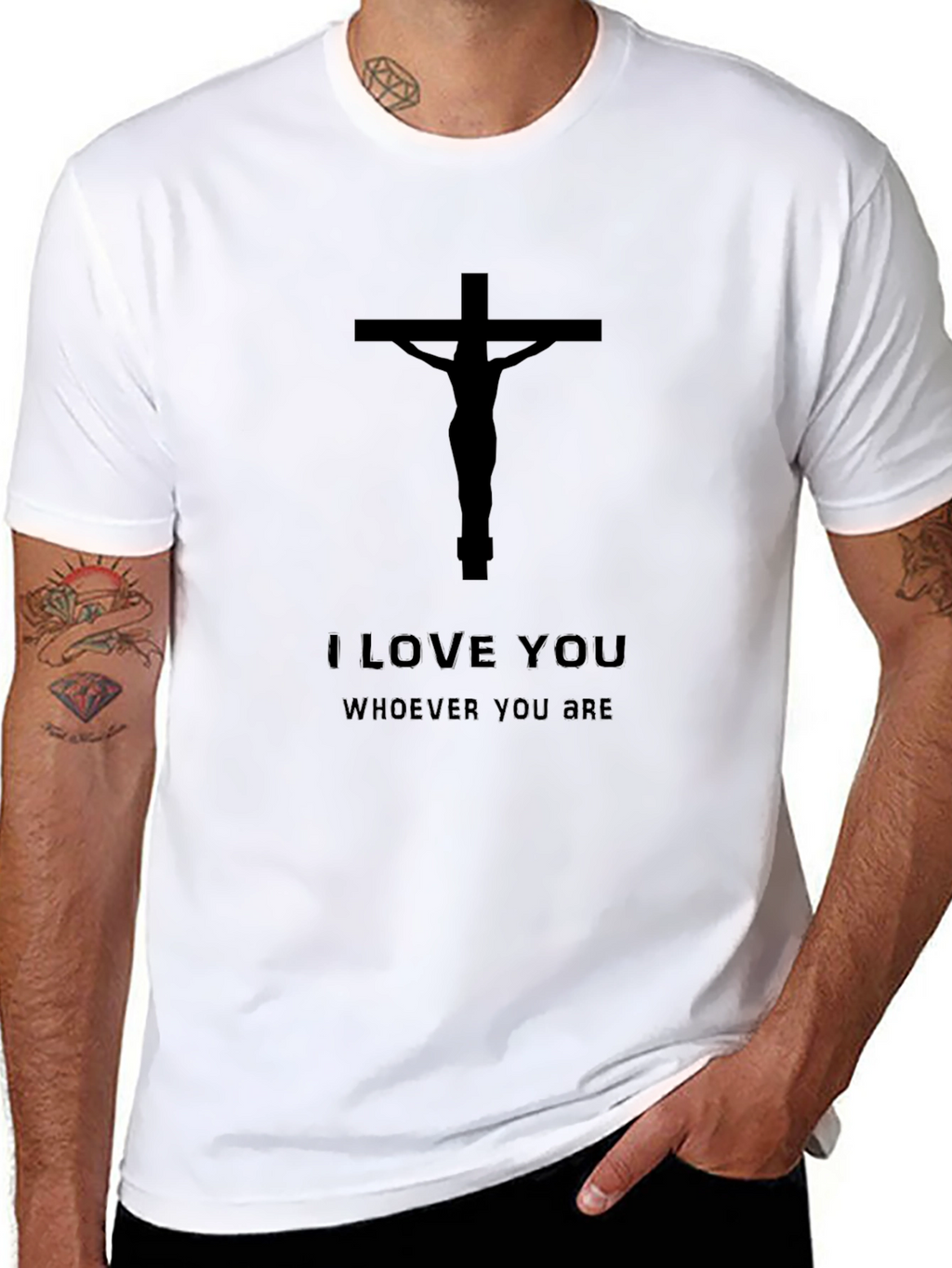 I Love You Whoever You Are Graphic Tee