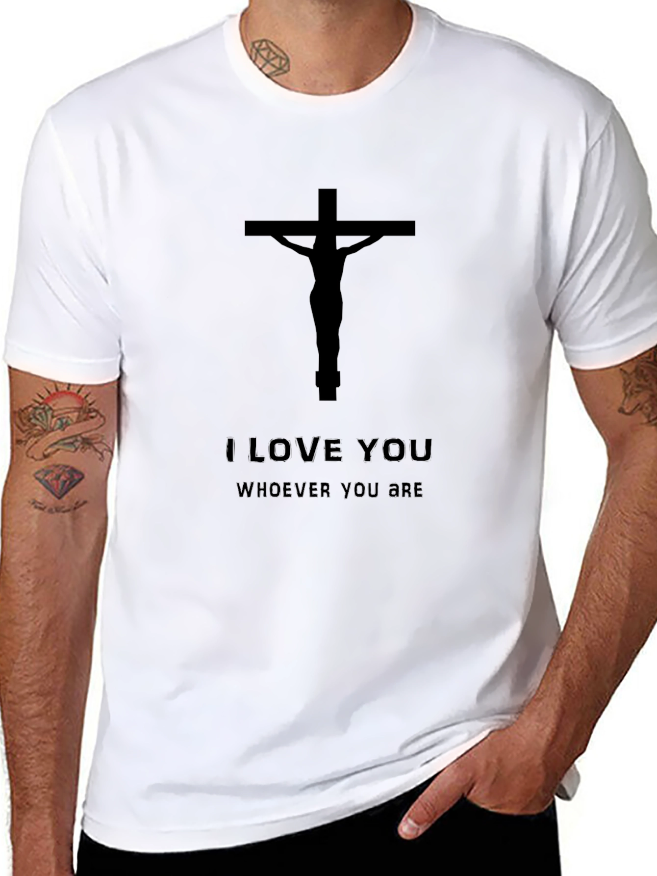 I Love You Whoever You Are Graphic Tee