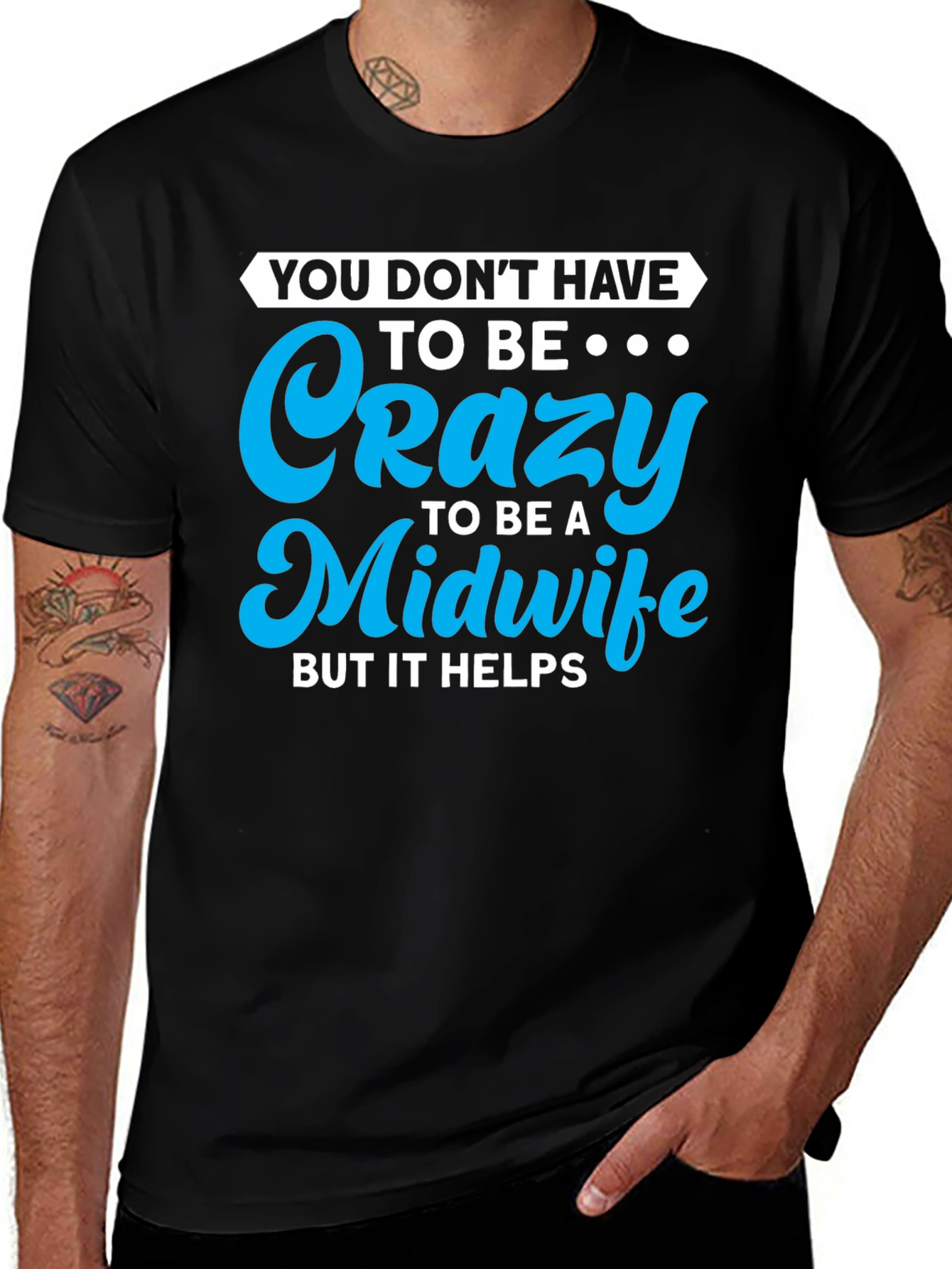 Crazy Midwife T-Shirt - Soft Cotton Blend