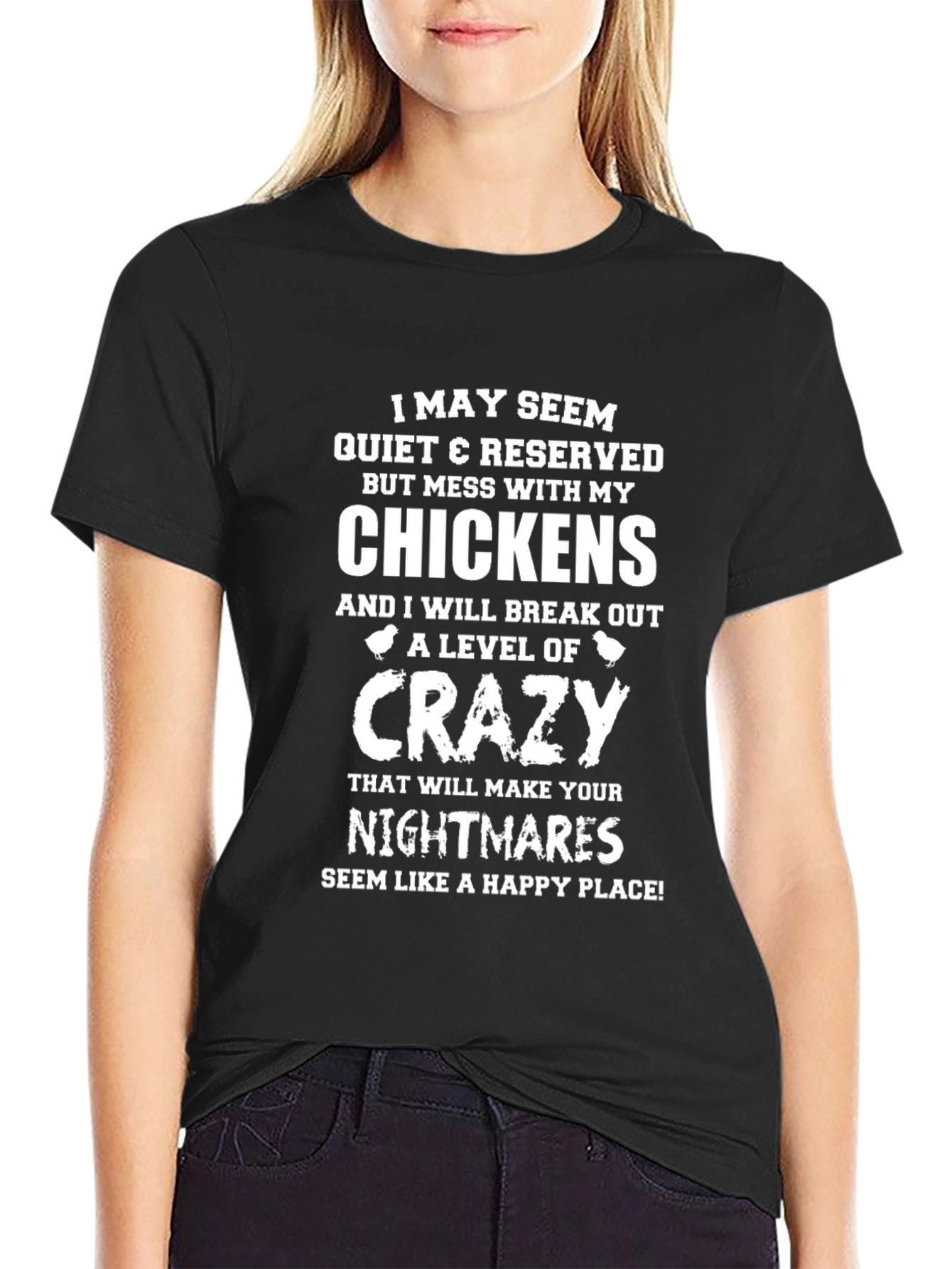 Quiet & Reserved Chicken Lover T-Shirt