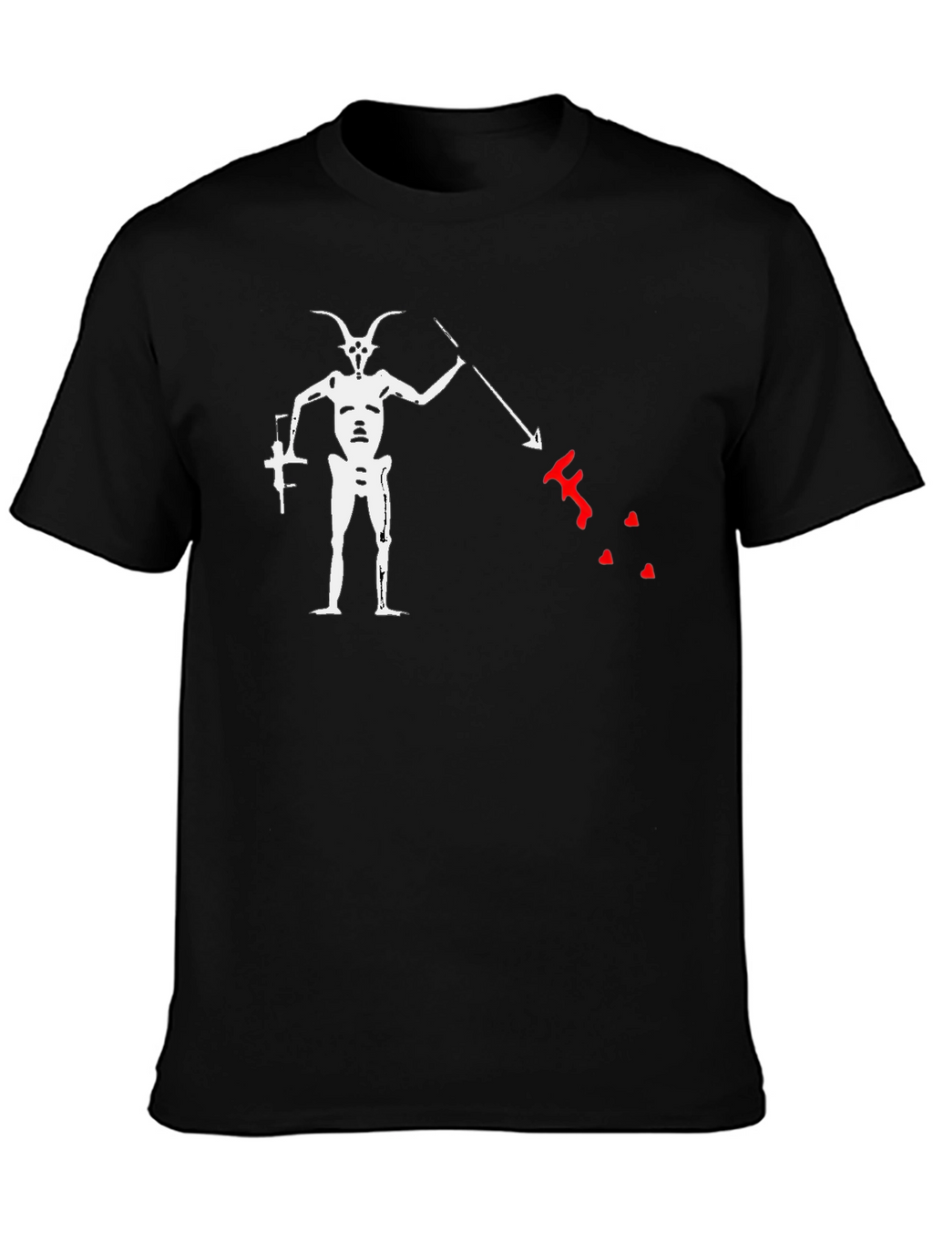 Blackbeards Flag T-Shirt - Pirate Graphic Tee