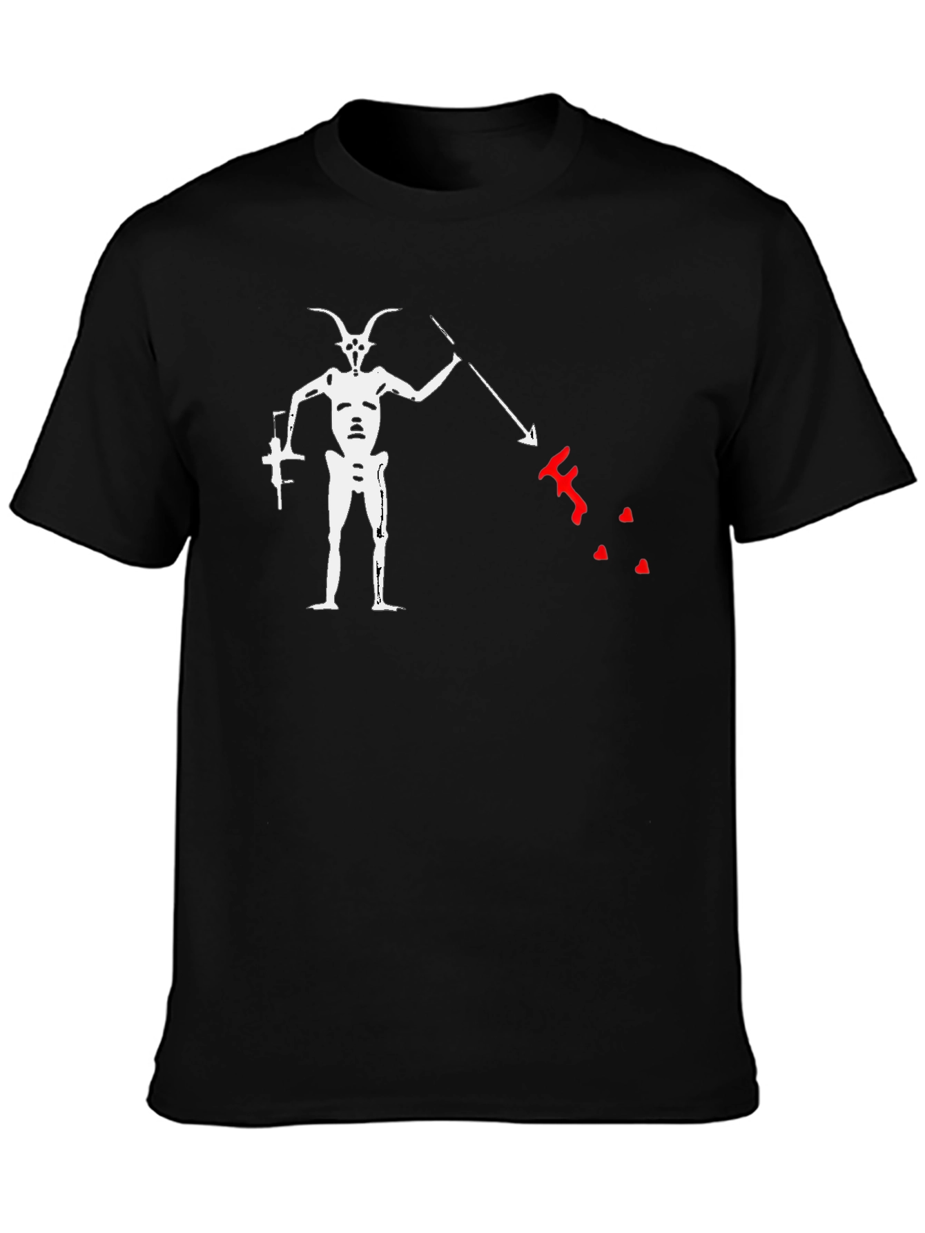 Blackbeards Flag T-Shirt - Pirate Graphic Tee