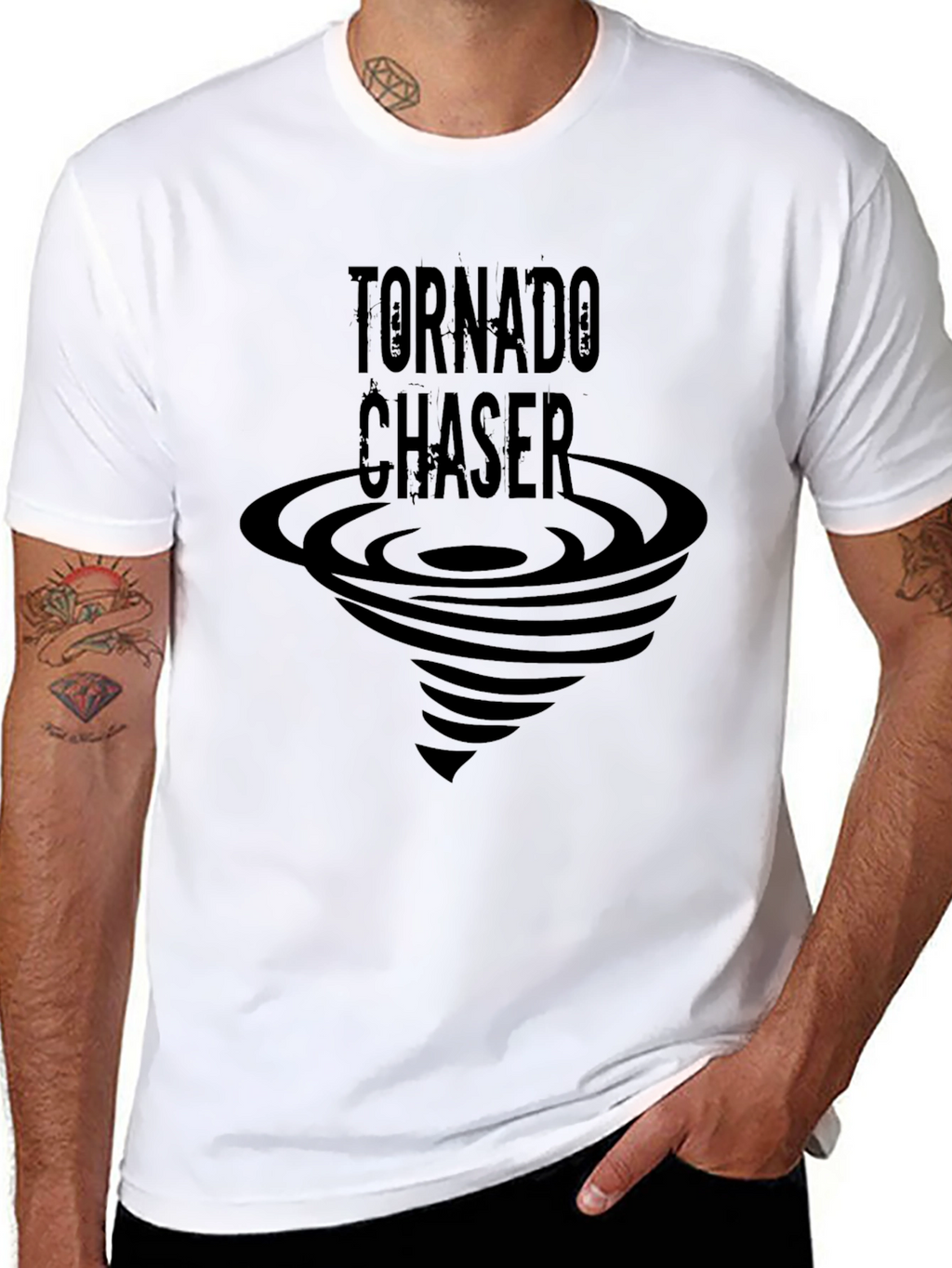 Tornado Chaser Graphic Tee - Weather Enthusiast T-Shirt