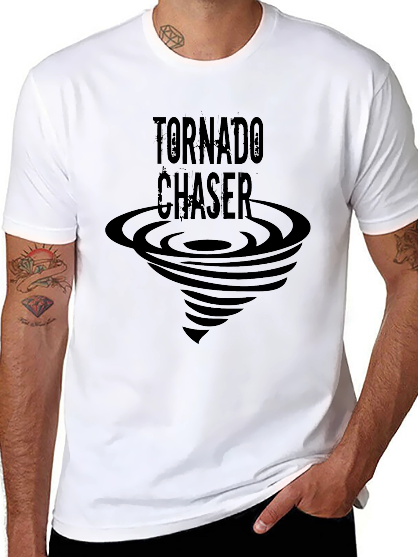 Tornado Chaser Graphic Tee - Weather Enthusiast T-Shirt
