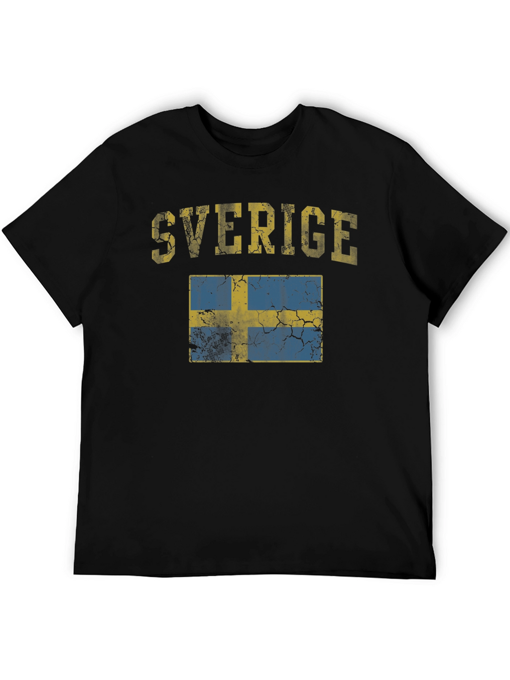 Sverige Flag Graphic T-Shirt