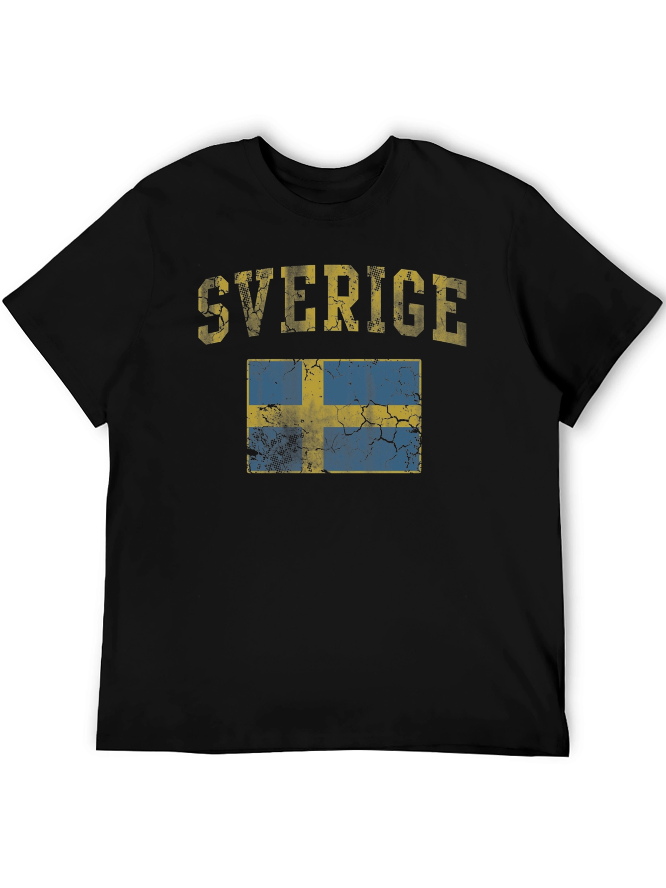 Sverige Flag Graphic T-Shirt
