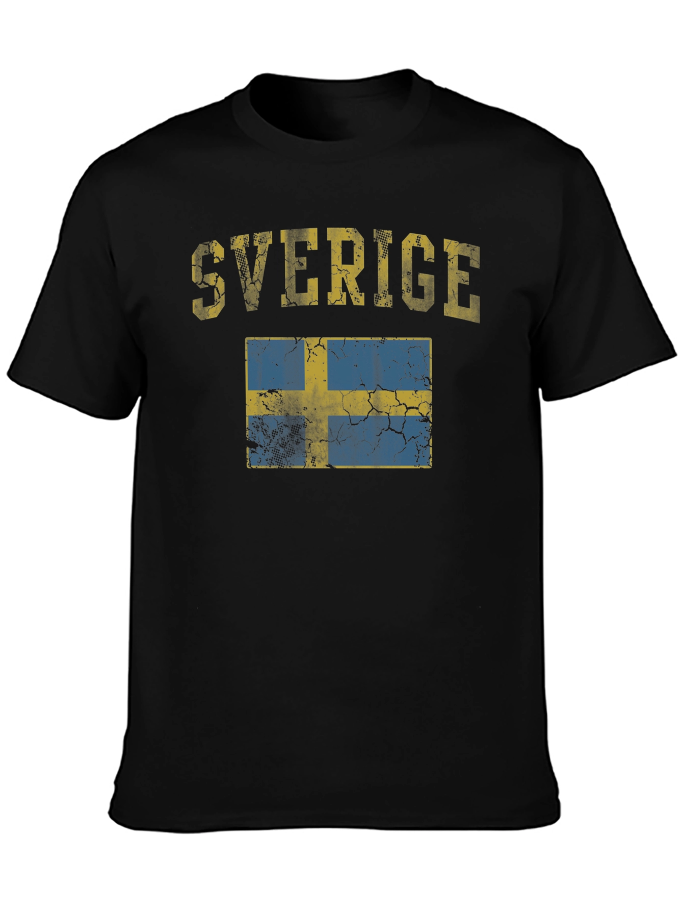 Sverige Flag Graphic T-Shirt
