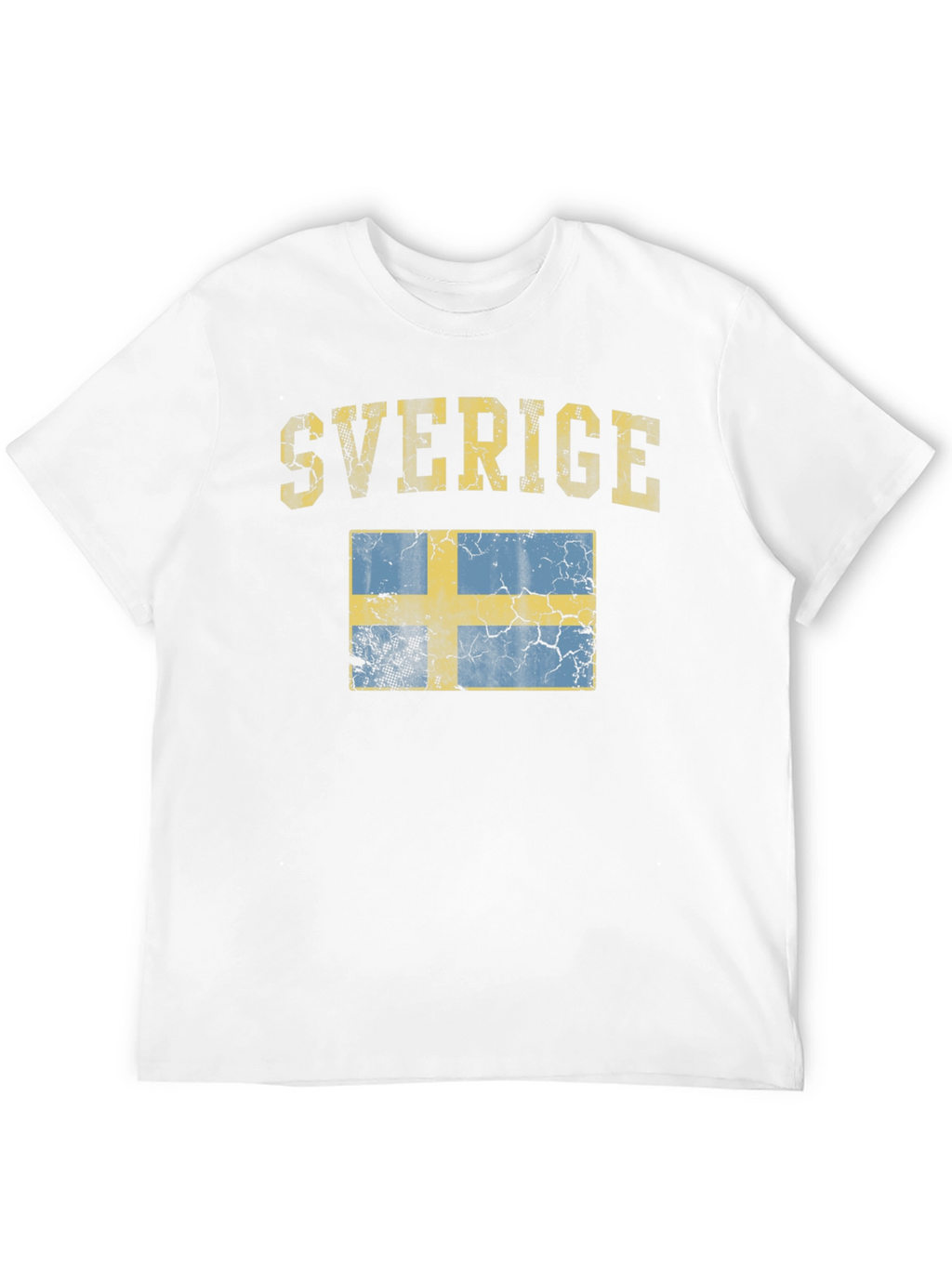 Sverige Flag Graphic T-Shirt