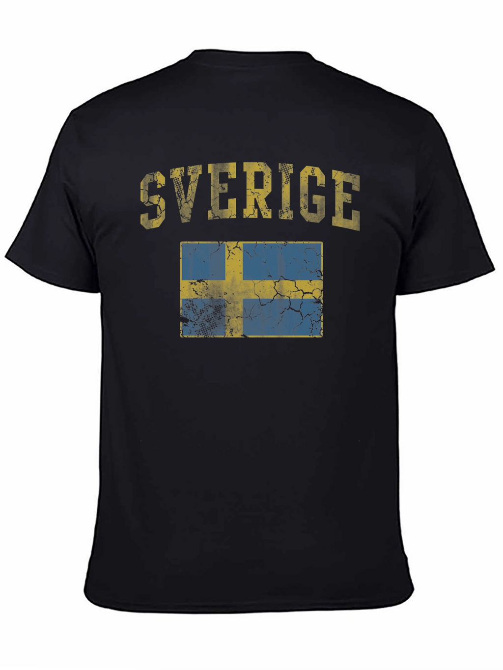 Sverige Flag Graphic T-Shirt