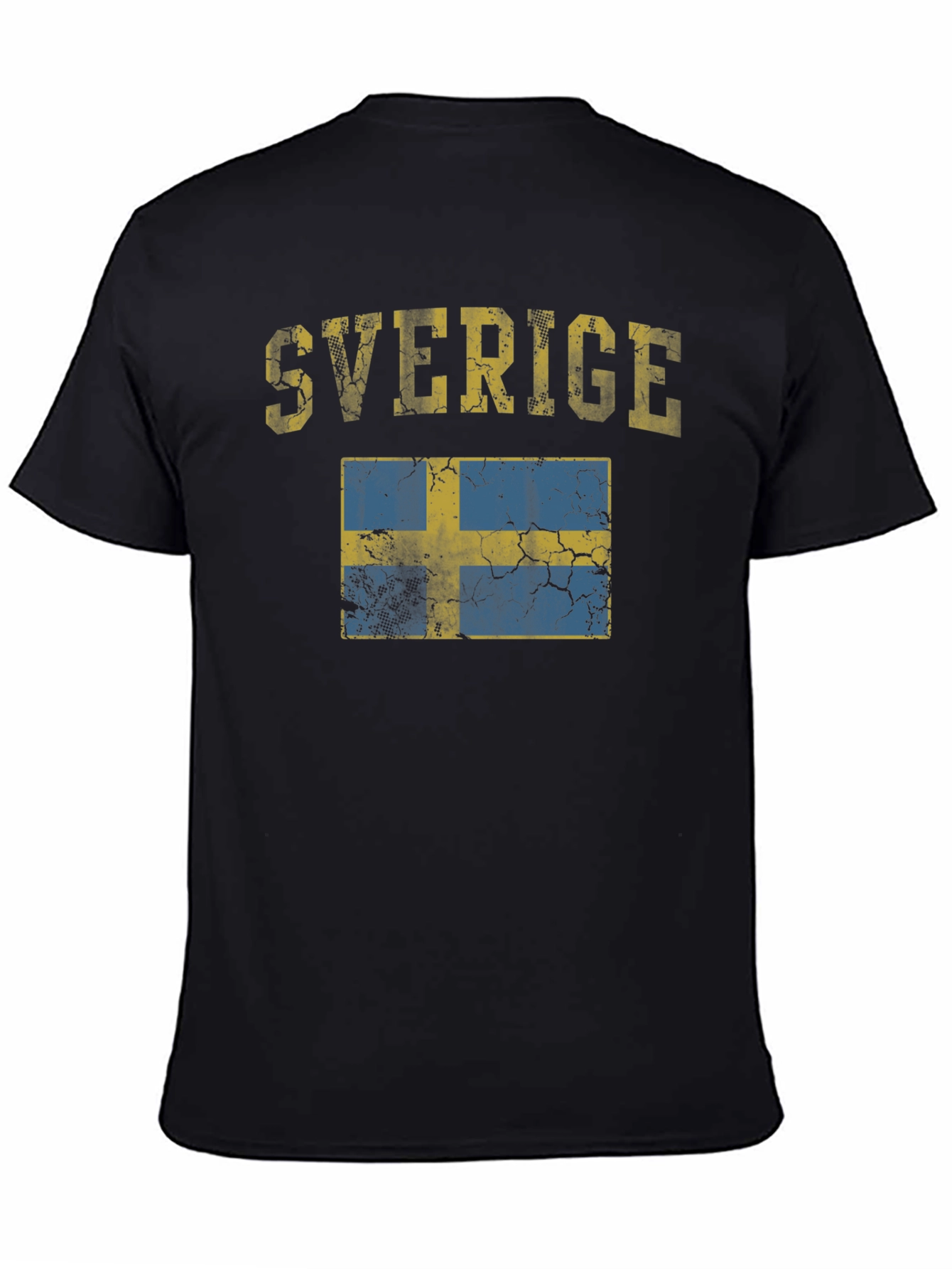 Sverige Flag Graphic T-Shirt